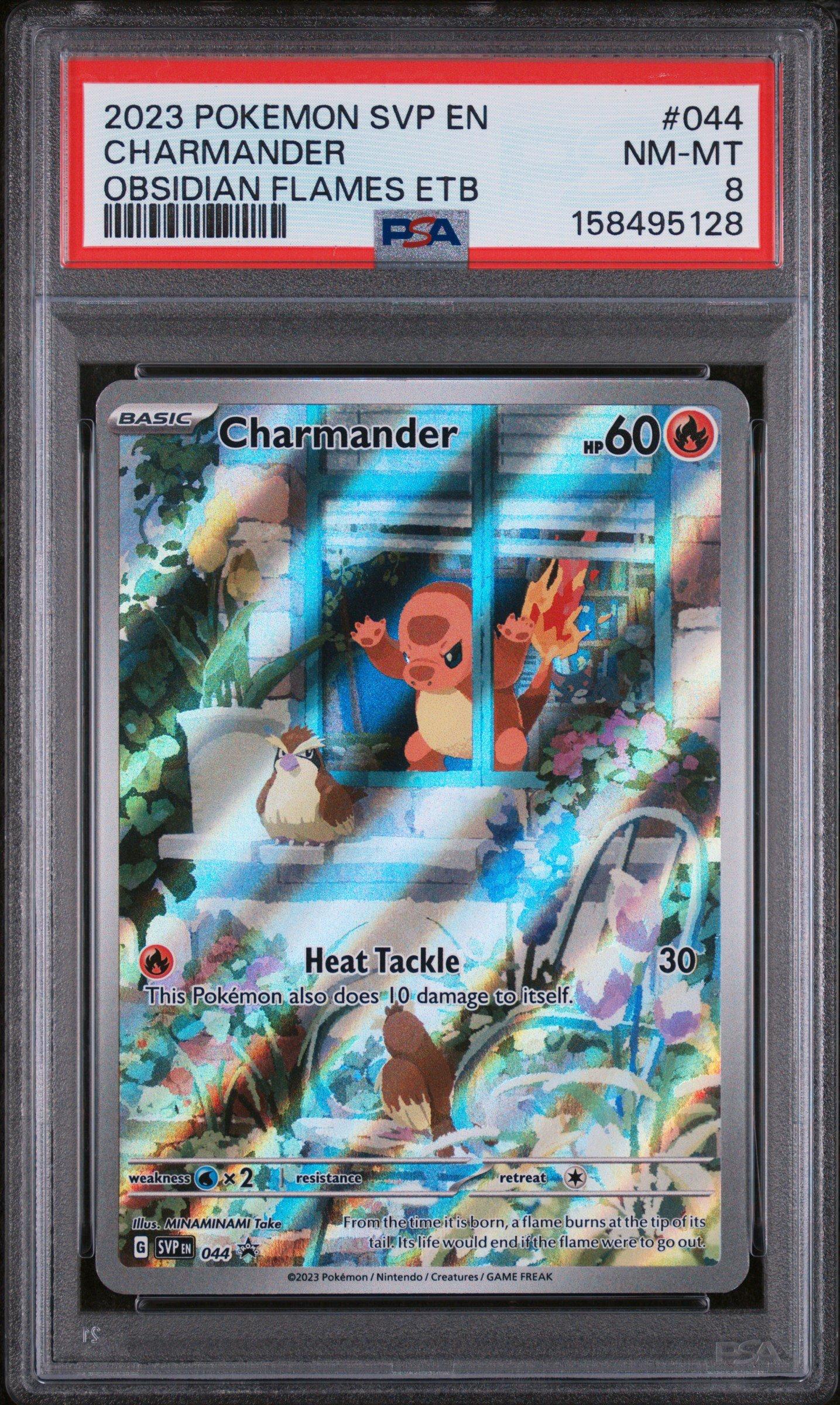 2023 Pokemon Svp En-sv Black Star Promo 044 Charmander Obsidian