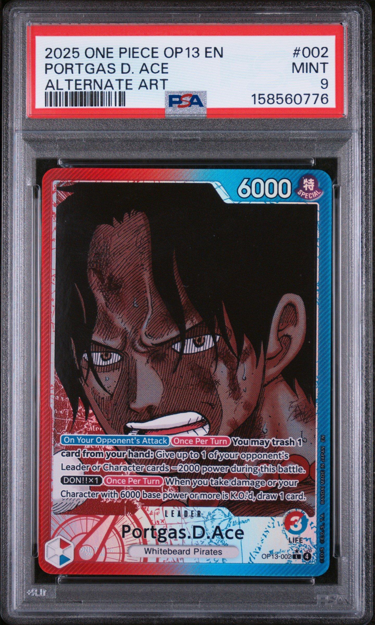 2025 One Piece Op13-carrying On His Will 002 Portgas D. Ace