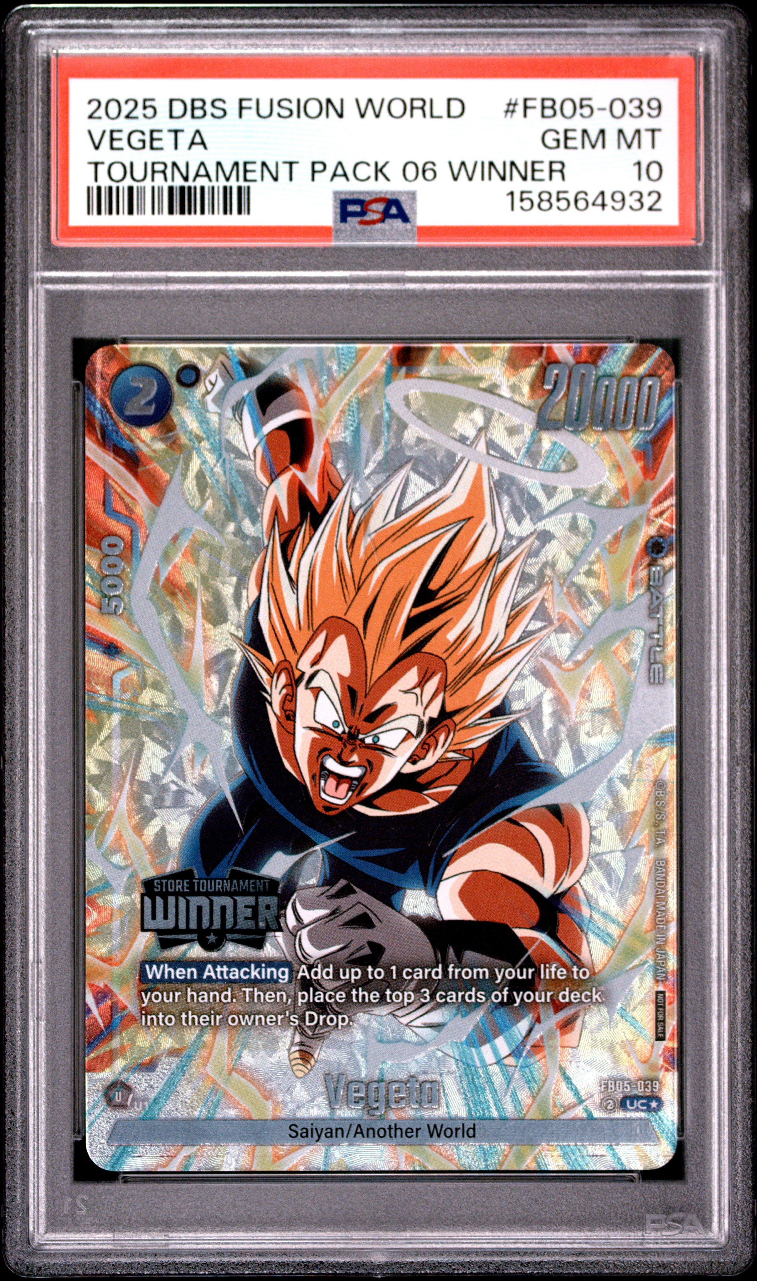 2025 Dragon Ball Super Card Game Fusion World Tournament Pack 06