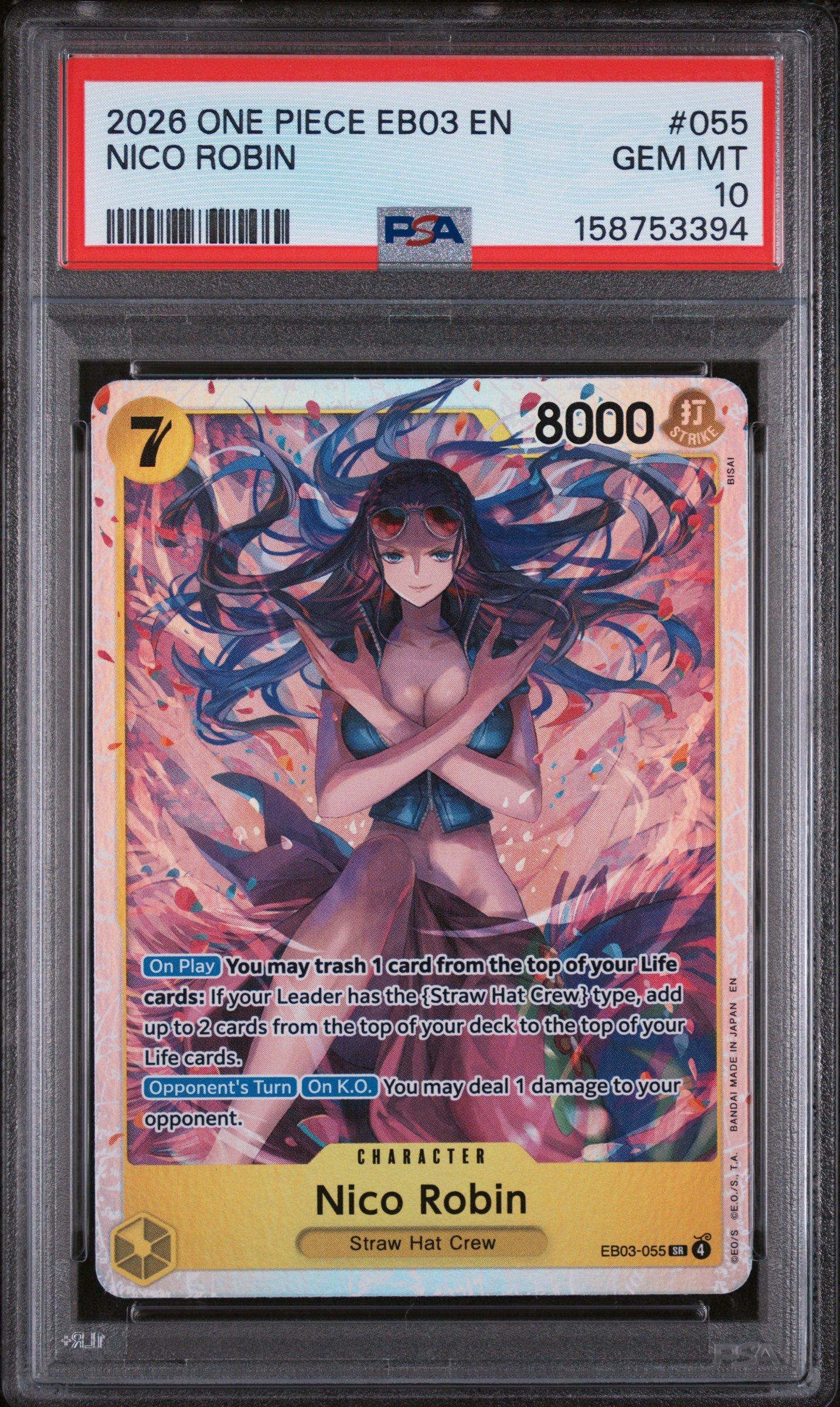 2026 One Piece Eb03-extra Booster -one Piece Heroines Edition- 055