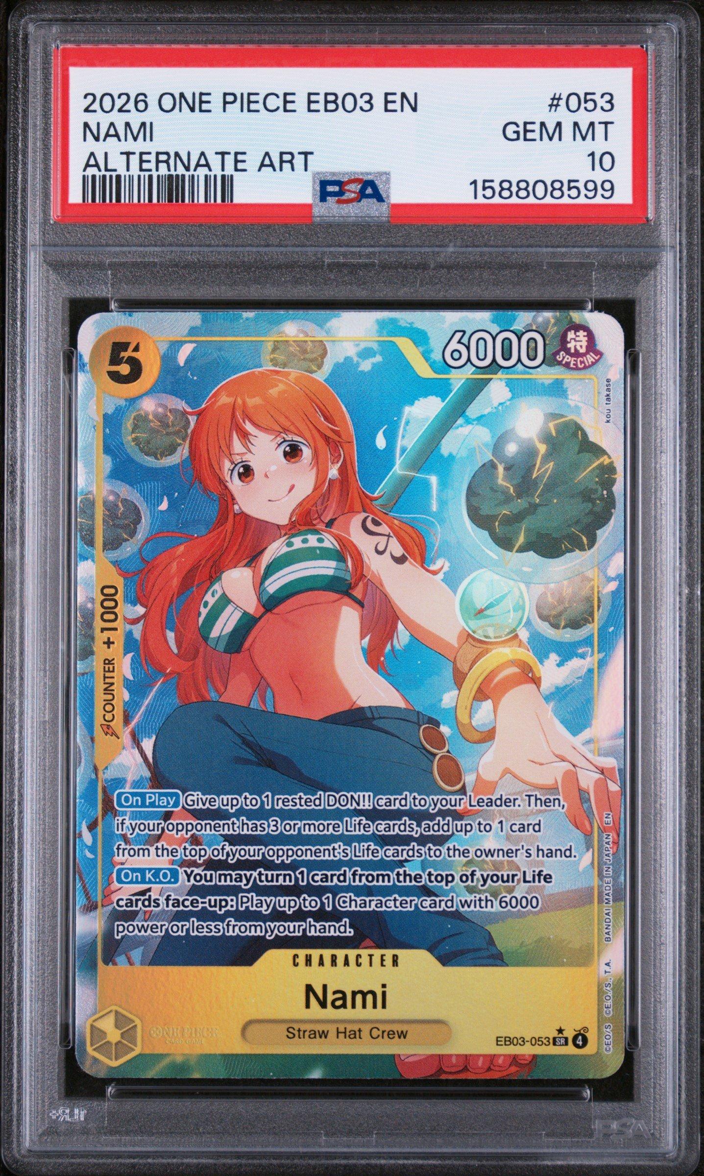 2026 One Piece Eb03-extra Booster -one Piece Heroines Edition- 053