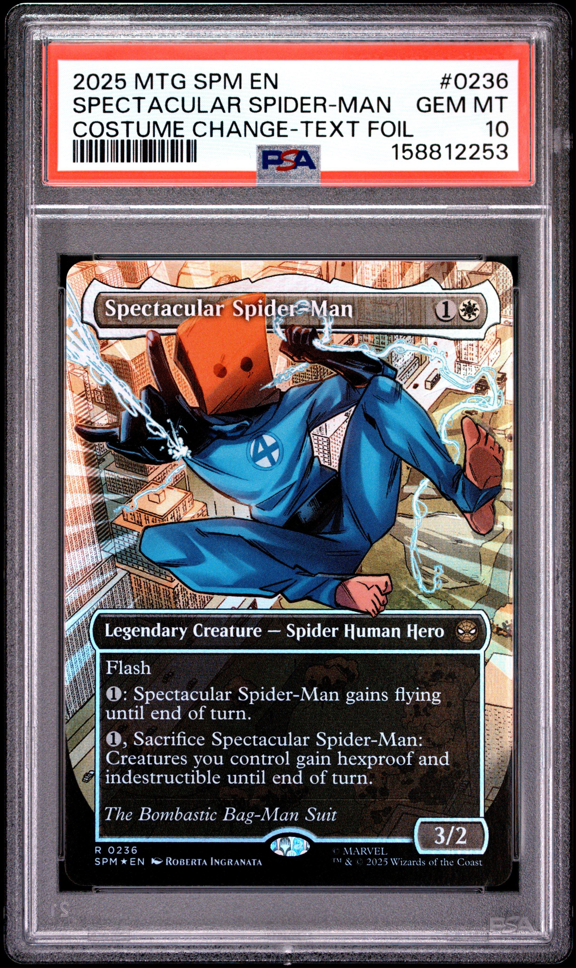 2025 Magic The Gathering Marvel's Spider-man 0236 Spectacular