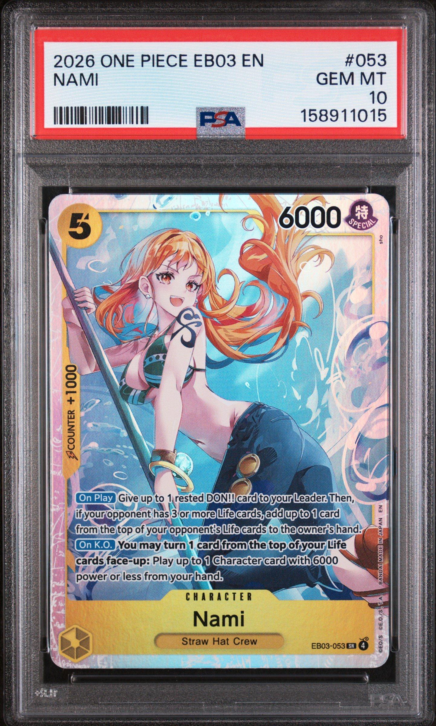 2026 One Piece Eb03-extra Booster -one Piece Heroines Edition- 053 