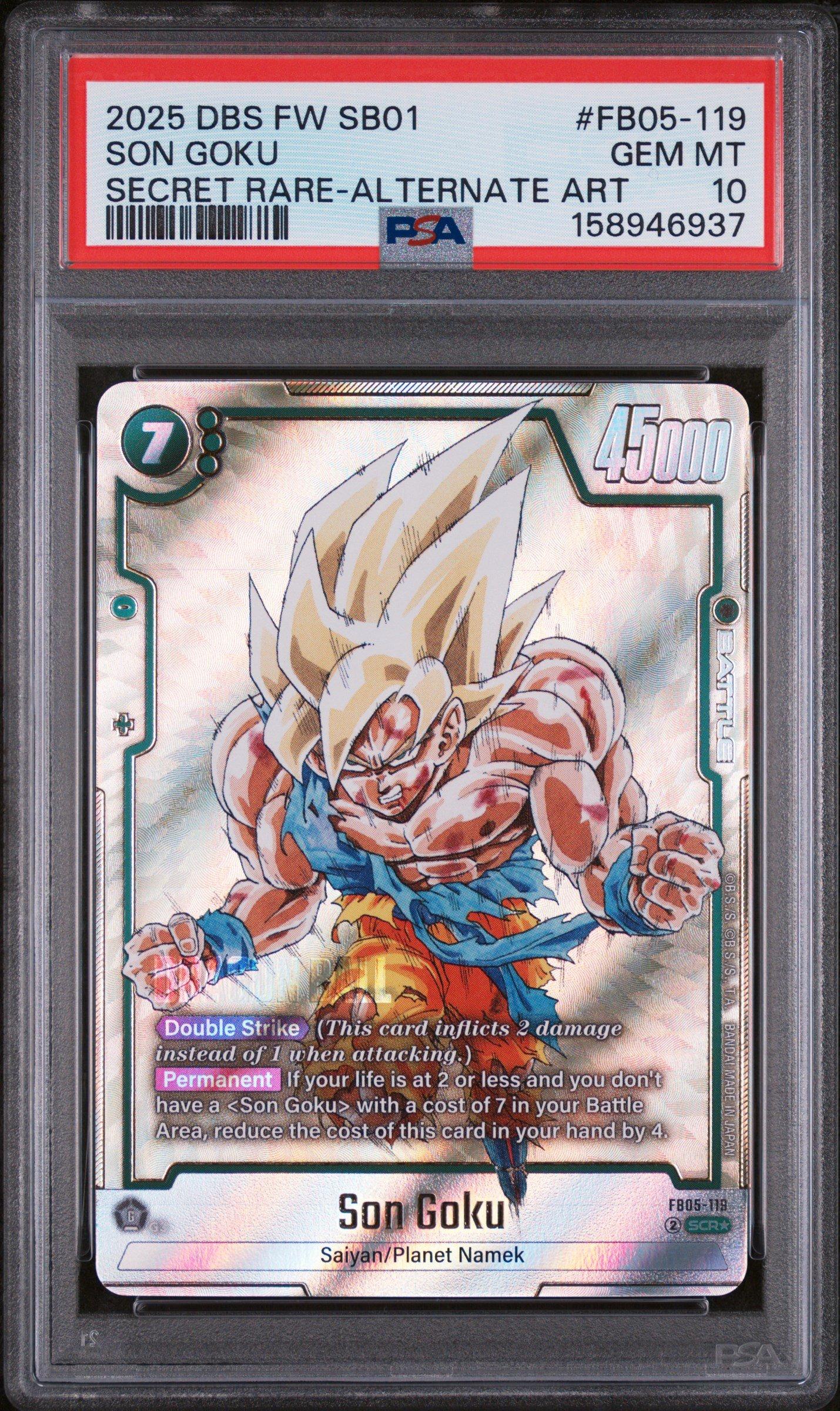 2025 Dragon Ball Super Card Game Fusion World Manga Booster 01