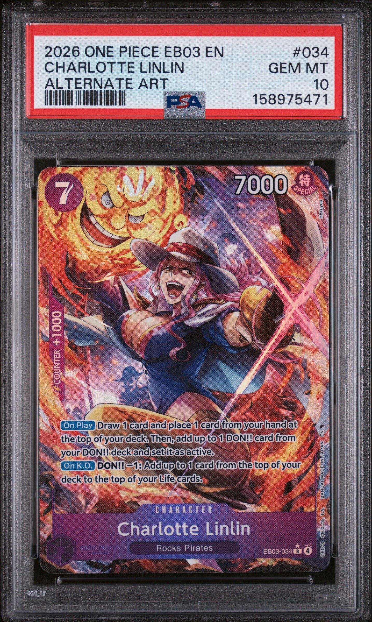2026 One Piece Eb03-extra Booster -one Piece Heroines Edition- 034