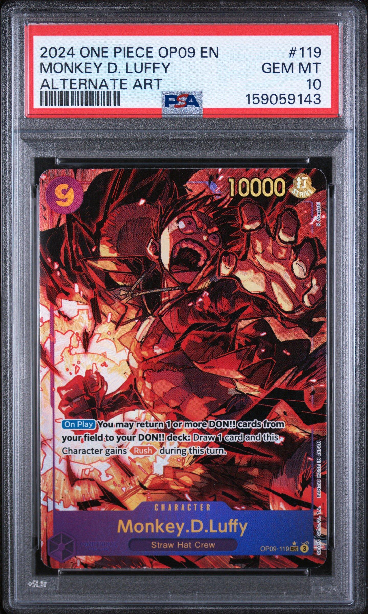2025 One Piece Japanese Promos 031 Tashigi Official Event Prize