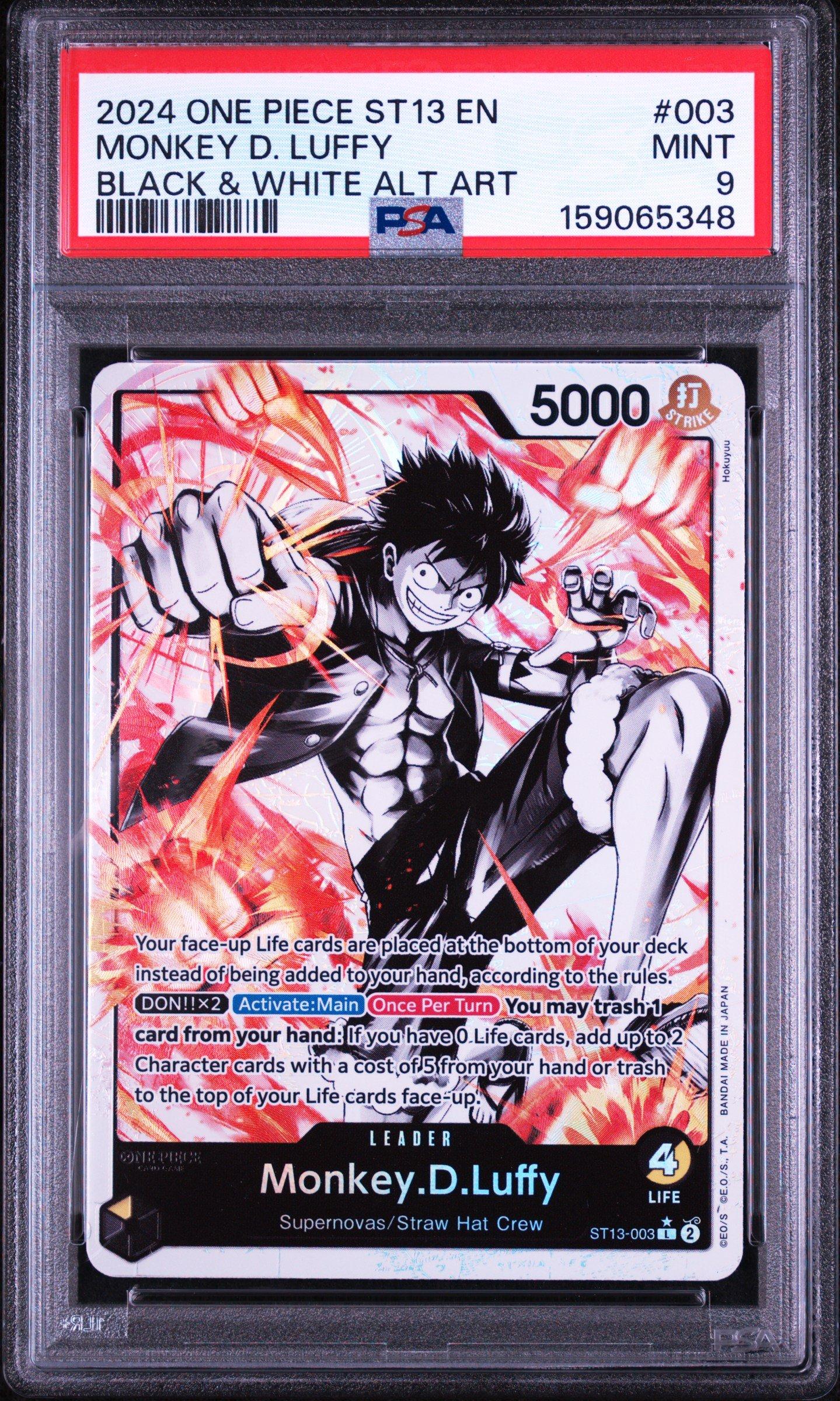 2024 One Piece Ultra Deck St13-the Three Brothers 003 Monkey D