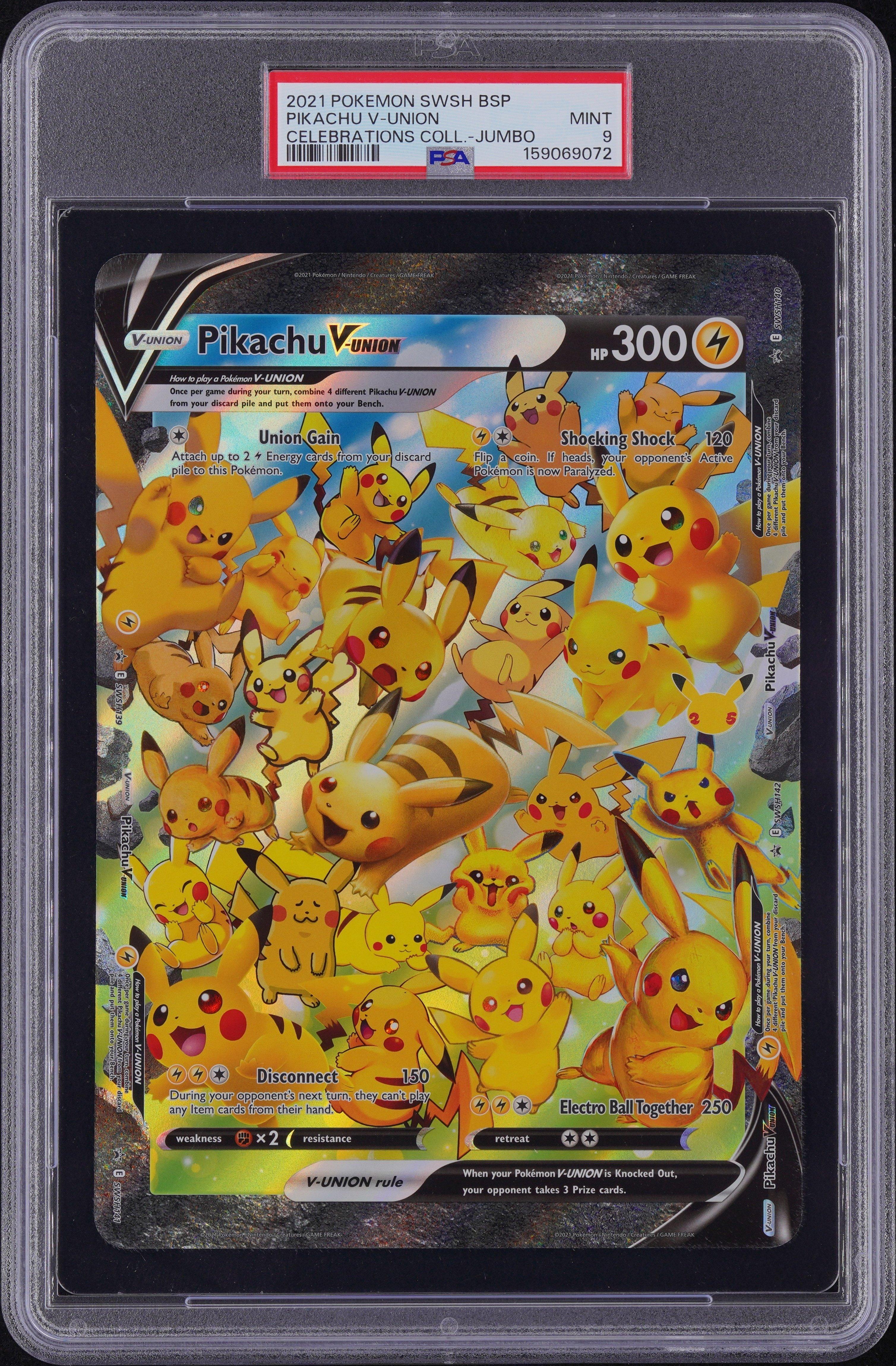 pokémon trading card game celebrations special collection pikachu v union Pokémon: V-Union – Hyper Collectibles 4 Pikachu V Pokémon Celebrations Pikachu V-Union Special