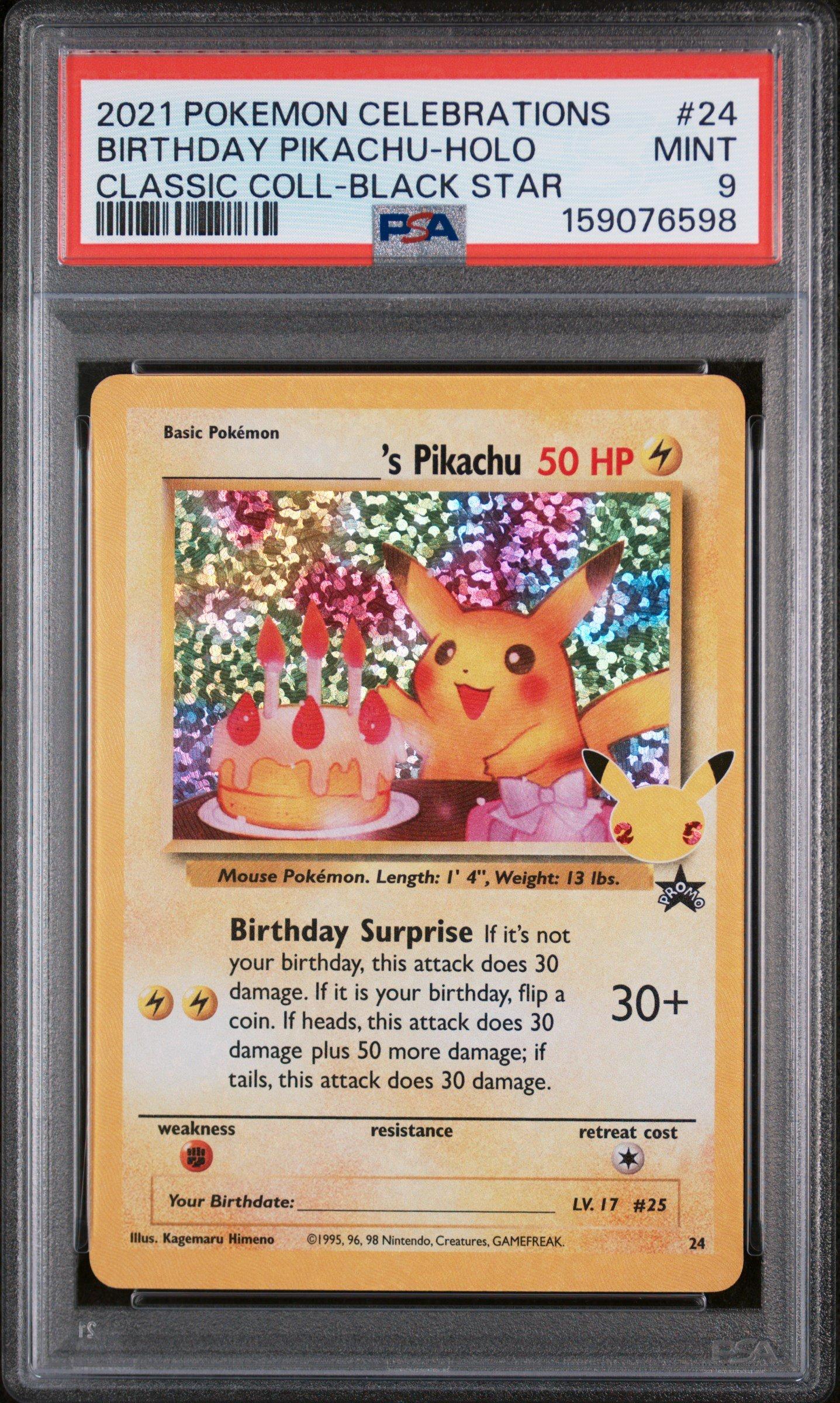 surprised pikachu pokemon card Birthday Credit Card Credit Card Skin  Anime Town Creations RarityCommon Hit Points70 HP Lightning Random Spark This attack does 10 damage to 1 of your opponents Pokmon Me when see you guys