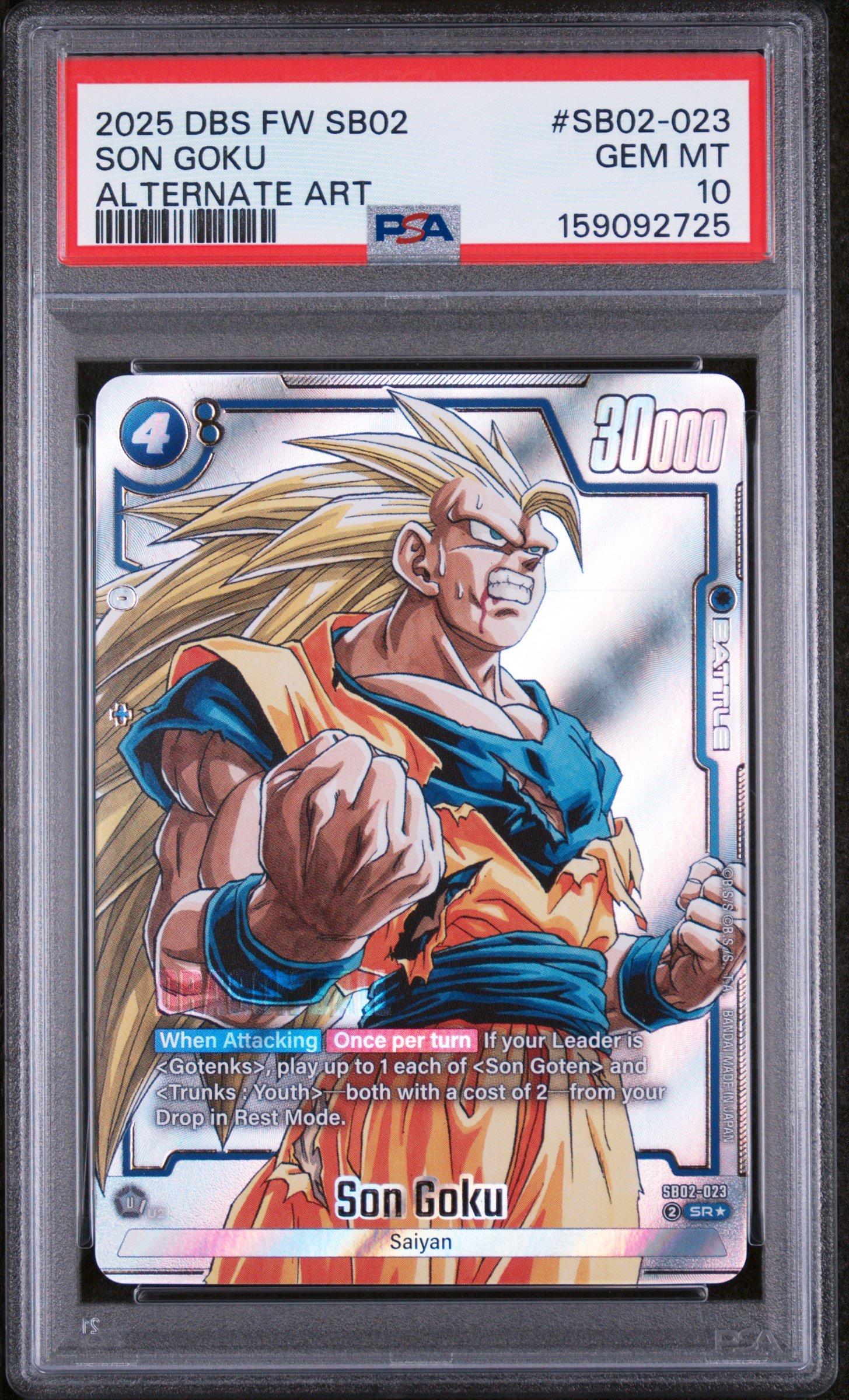 2025 Dragon Ball Super Card Game Fusion World Manga Booster 02