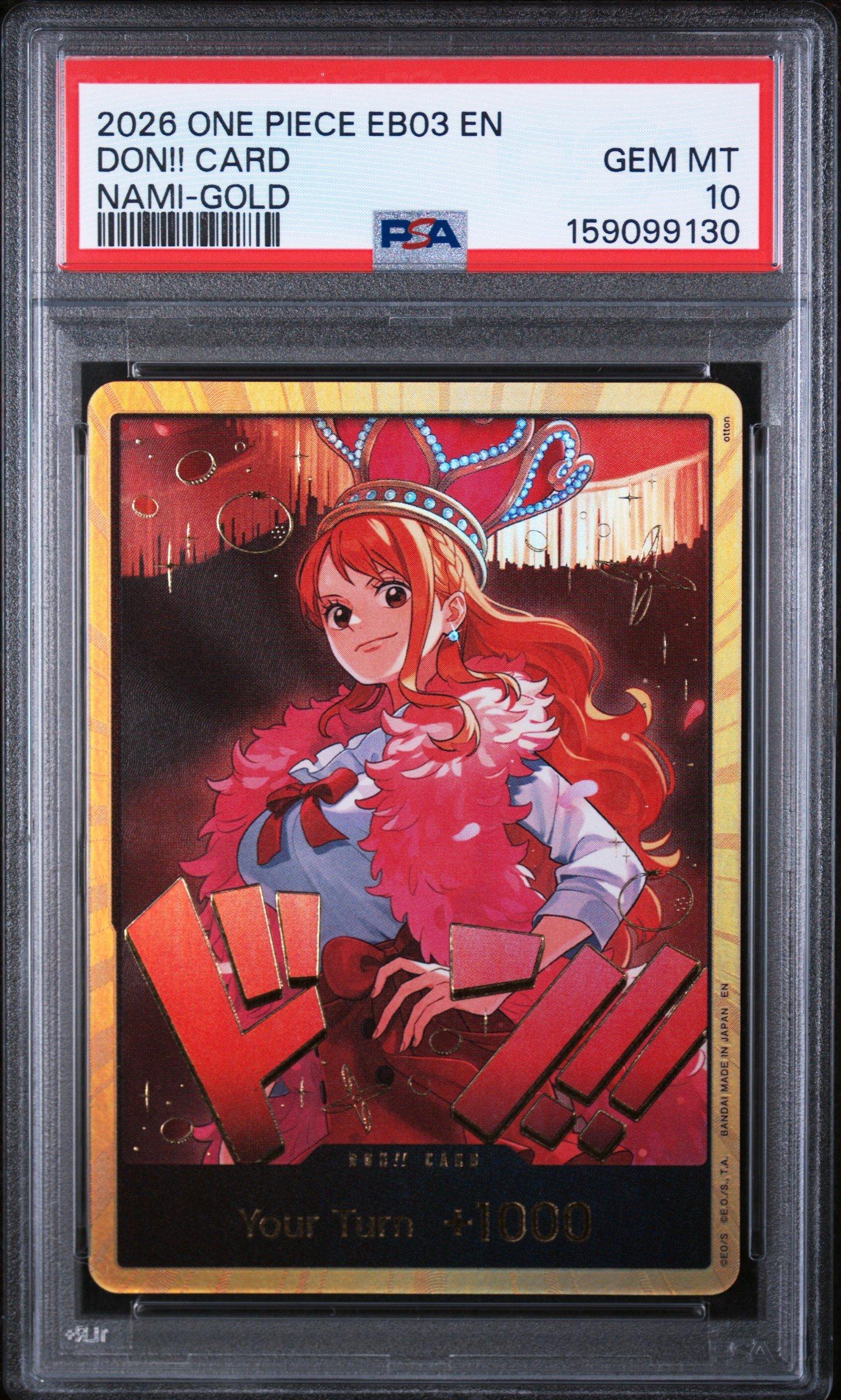 2026 One Piece Eb03-extra Booster -one Piece Heroines Edition- Don