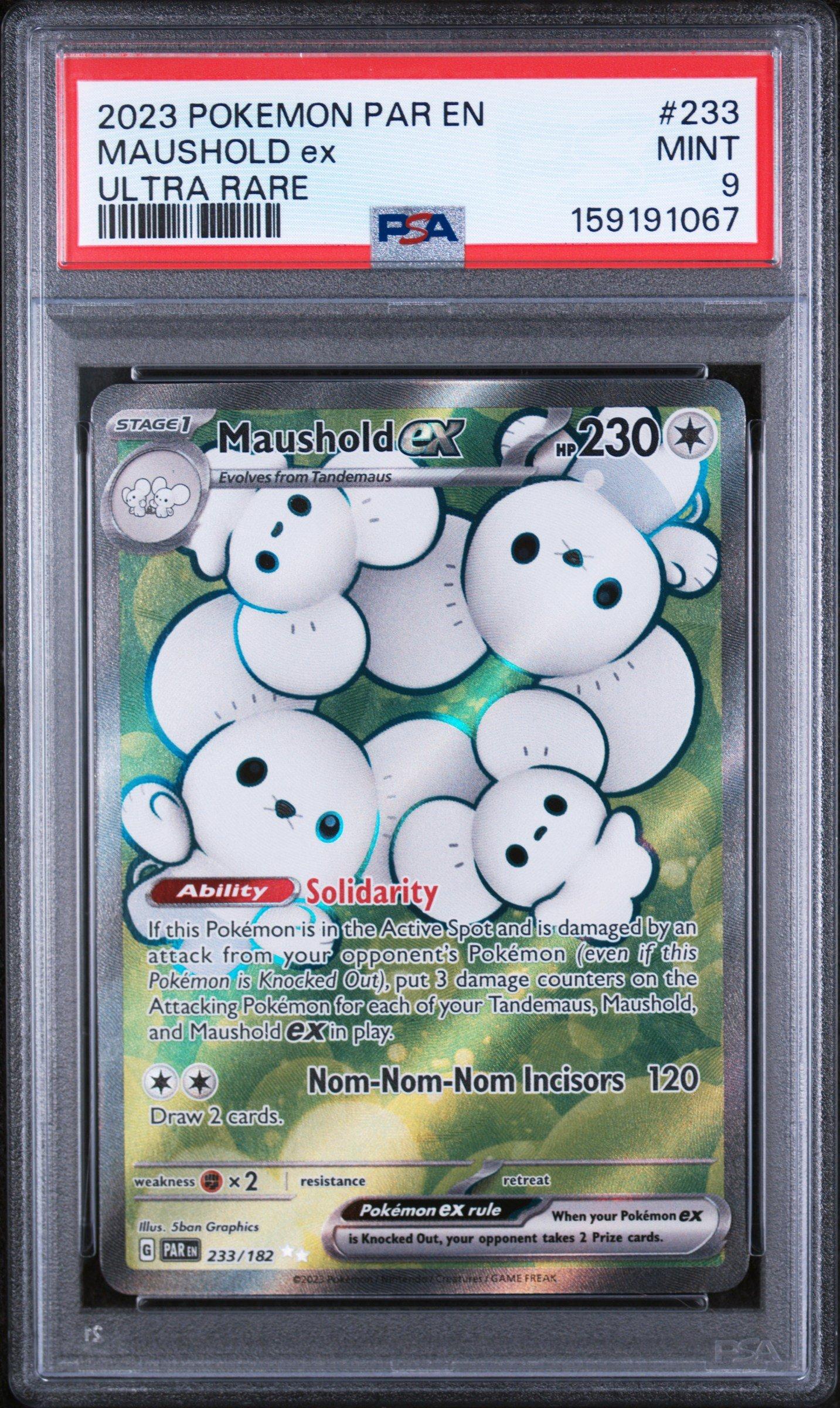 maushold pokemon cards #226 EXTENDED ART Nom Incisors (120) Draw 2 cards. Pokémon TCG: Scarlet & Violet-Paldean