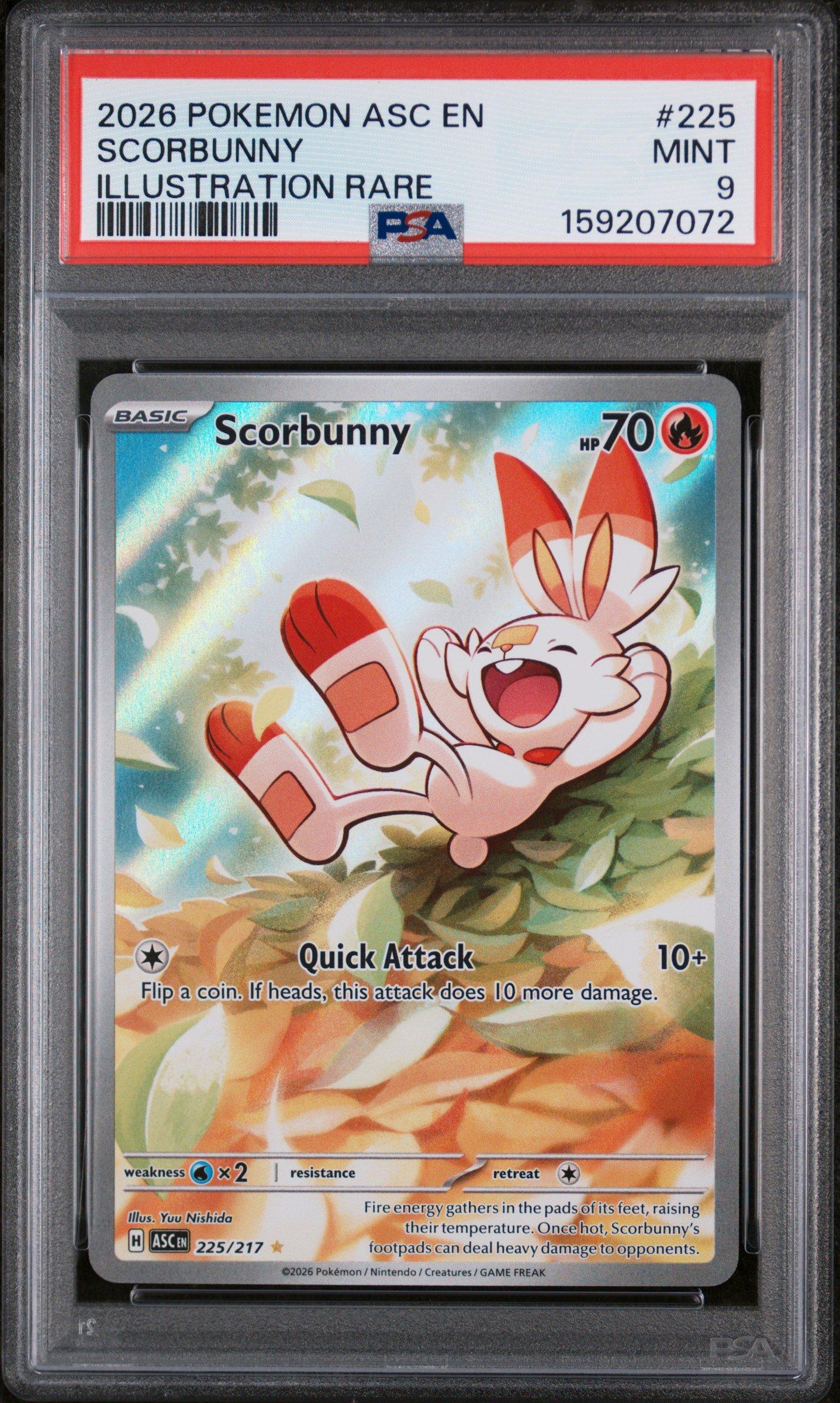 score bunny pokemon card Scorbunny Pokmon ID Full Art Holo