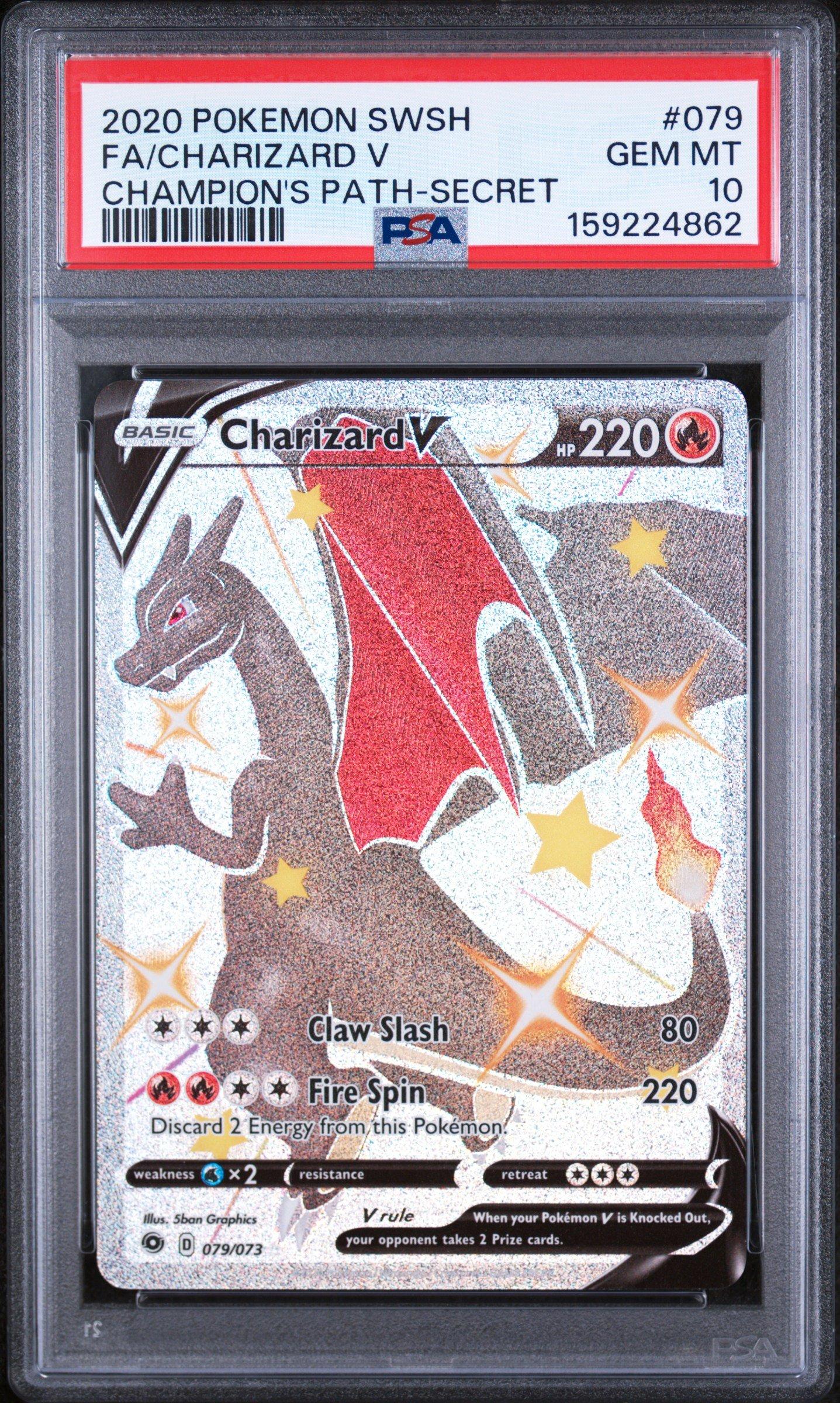 2020 Pokemon Sword & Shield Champion's Path 079 Full Art/charizard