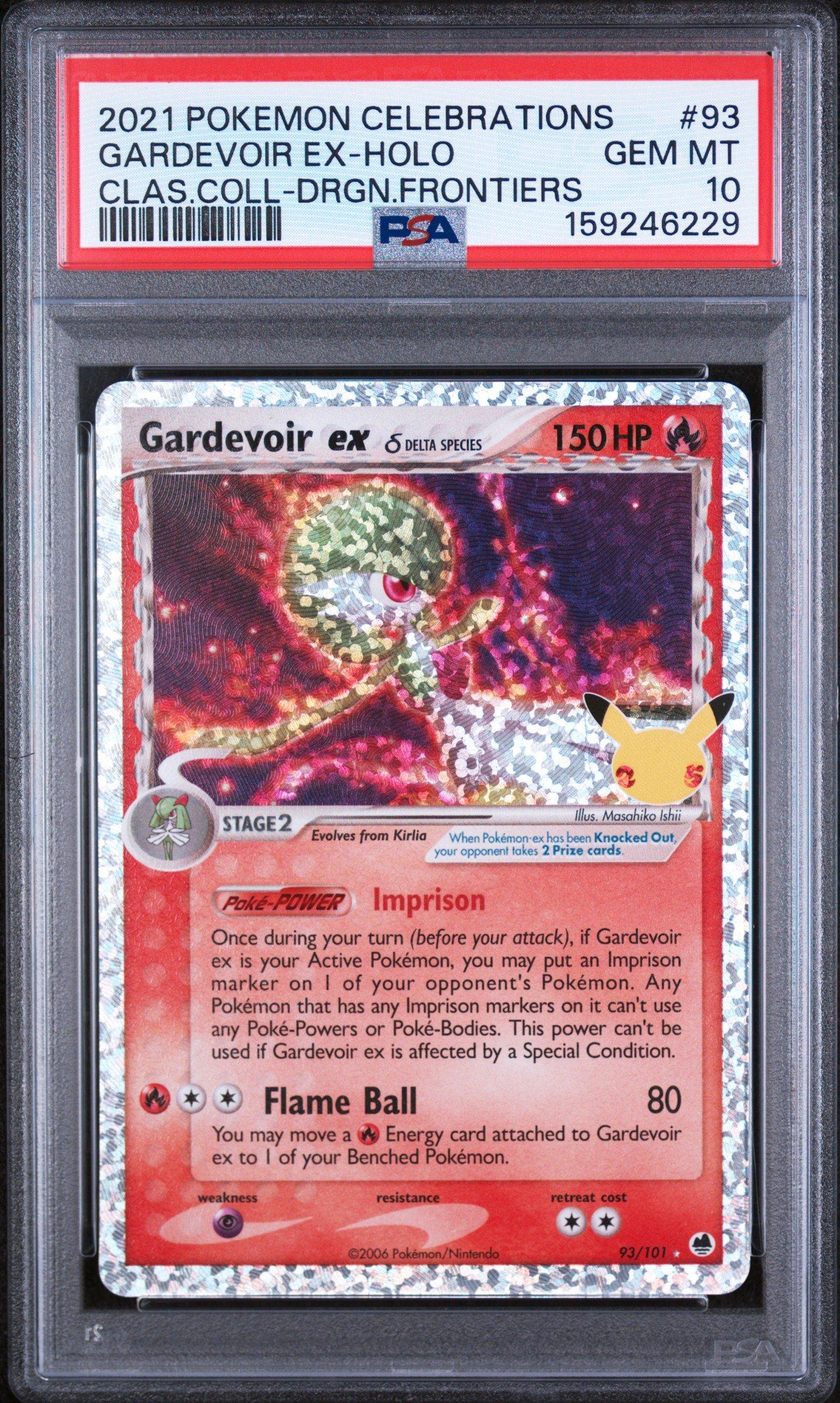 春ポケカ2021 PSA10 2021 Pokemon Celebrations Classic Collection 93 Gardevoir Ex-holo