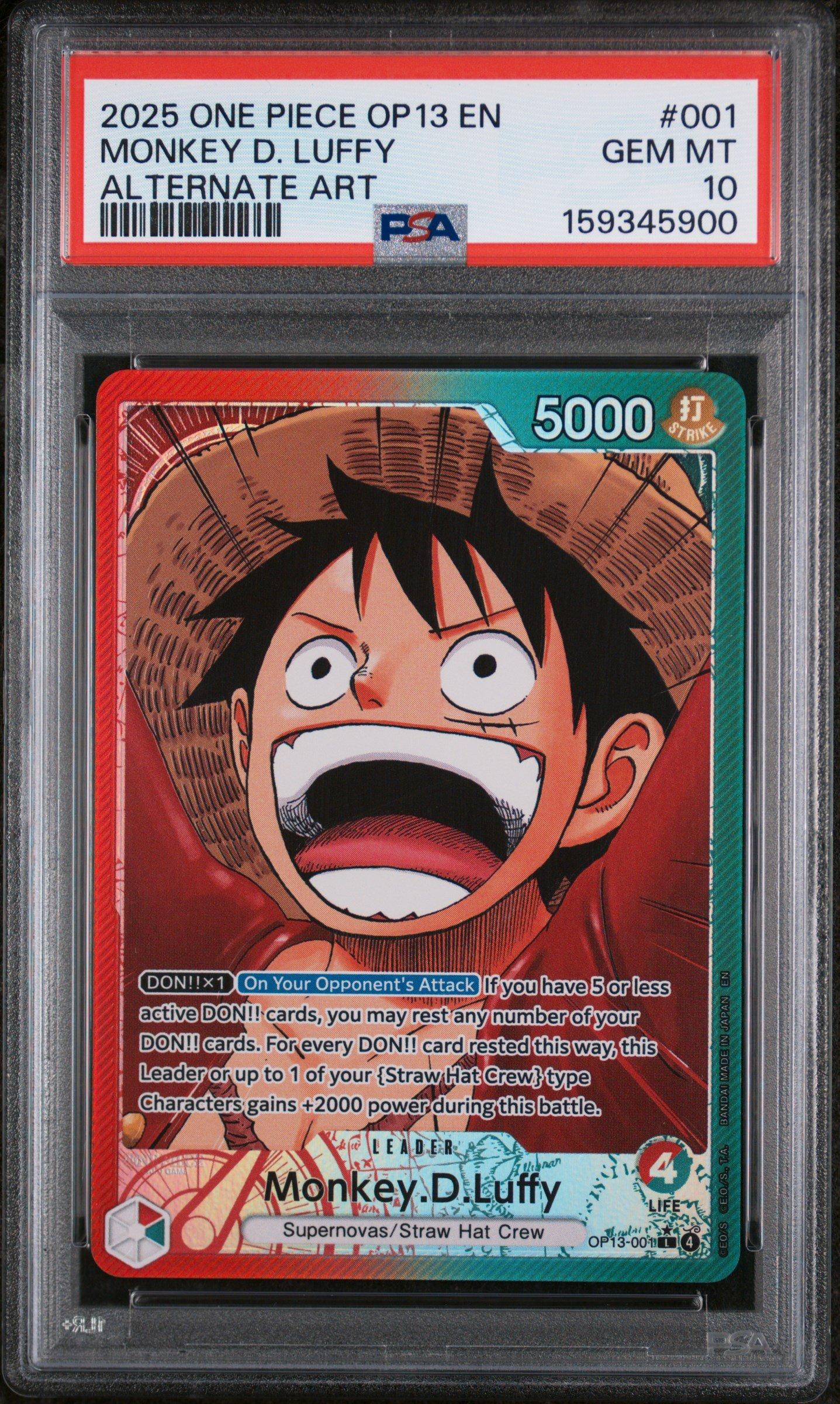 2025 One Piece Op12-legacy Of The Master 011 Portgas D. Ace