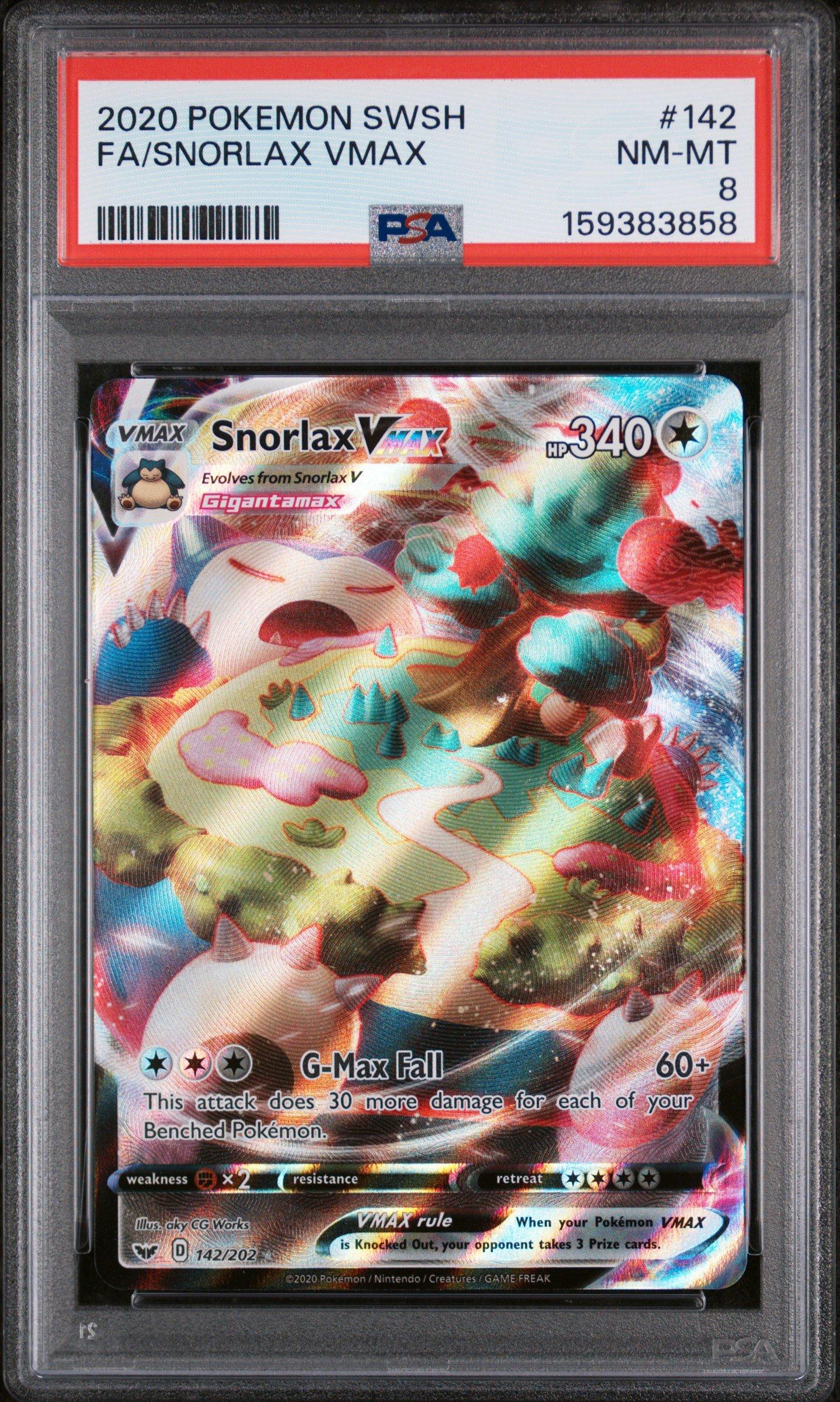 snorlax pokemon card value 2020 - 131/185 - Vivid Voltage - Holo Rare [Colorless][Colorless][Colorless] 2020 Pokemon Sword & Shield