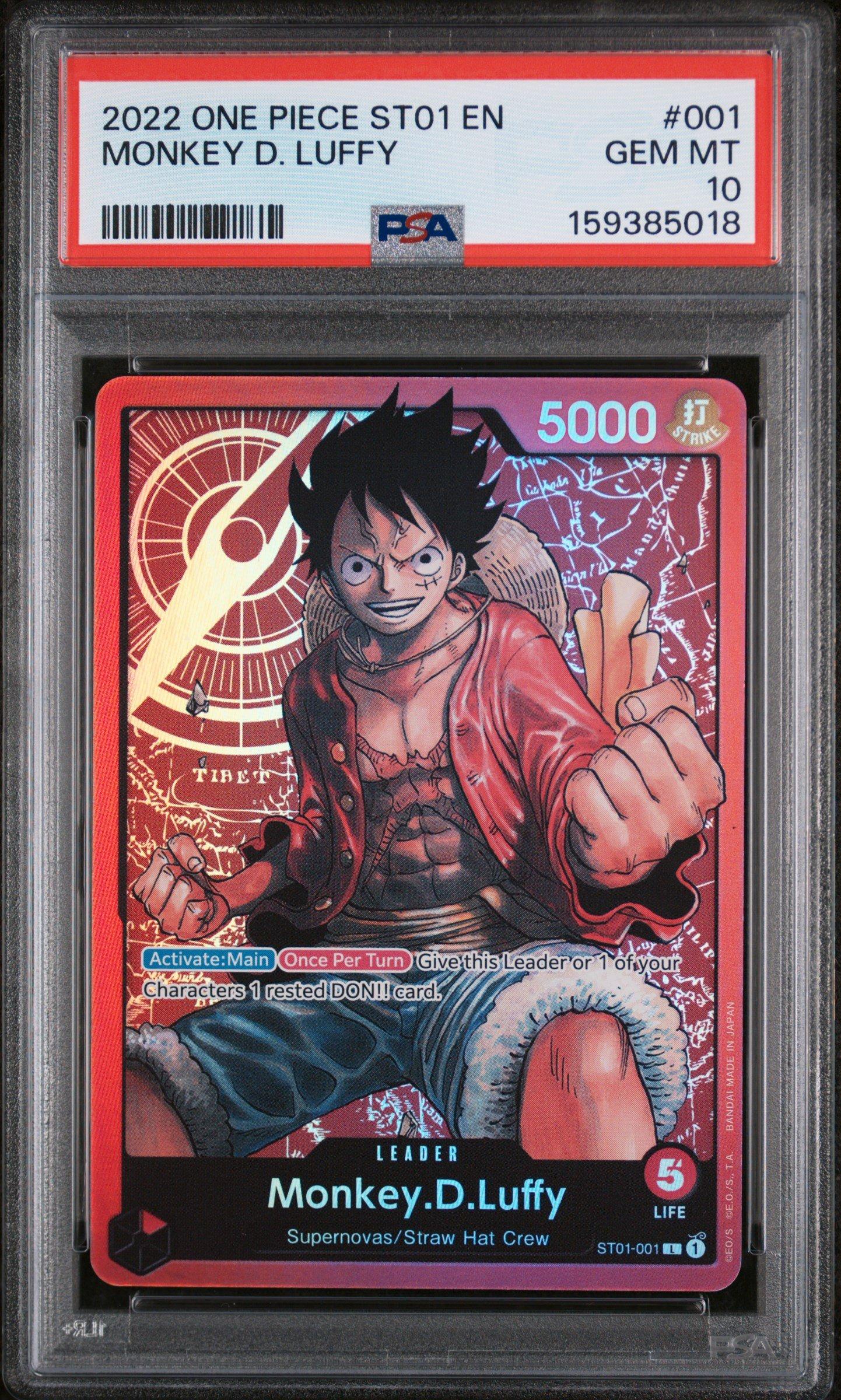 one piece tcg straw hat crew starter deck Card Game - Purple Monkey D. Luffy (ST-18) Red Card Type Monkey.D.Luffy (001) - Super Pre-Release