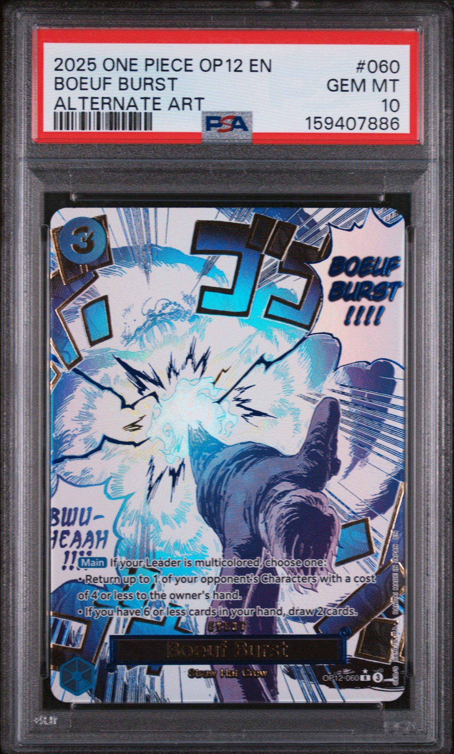2025 One Piece Op12-legacy Of The Master 060 Boeuf Burst Alternate