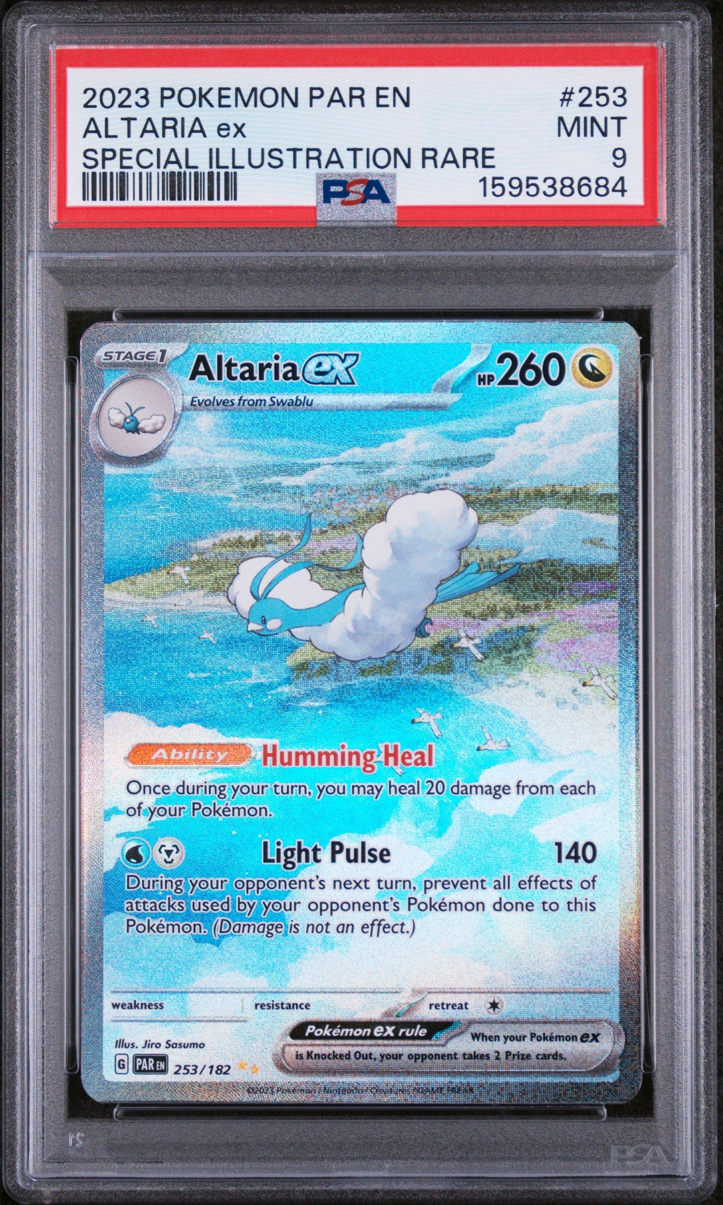 2023 Pokemon Par En-paradox Rift 253 Altaria Ex Special