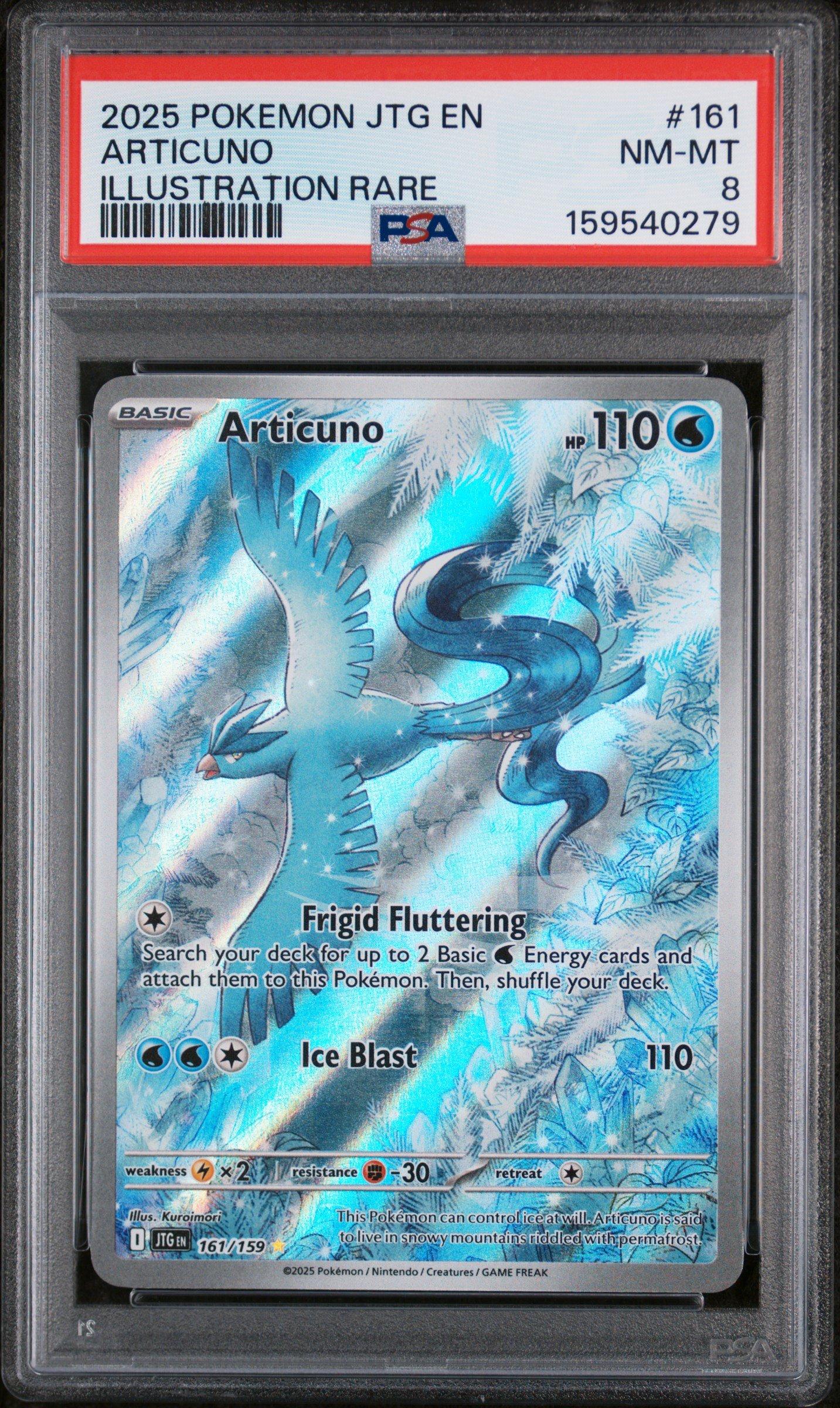 2025 Pokemon Japanese Sv9-battle Partners 102 Articuno Art Rare