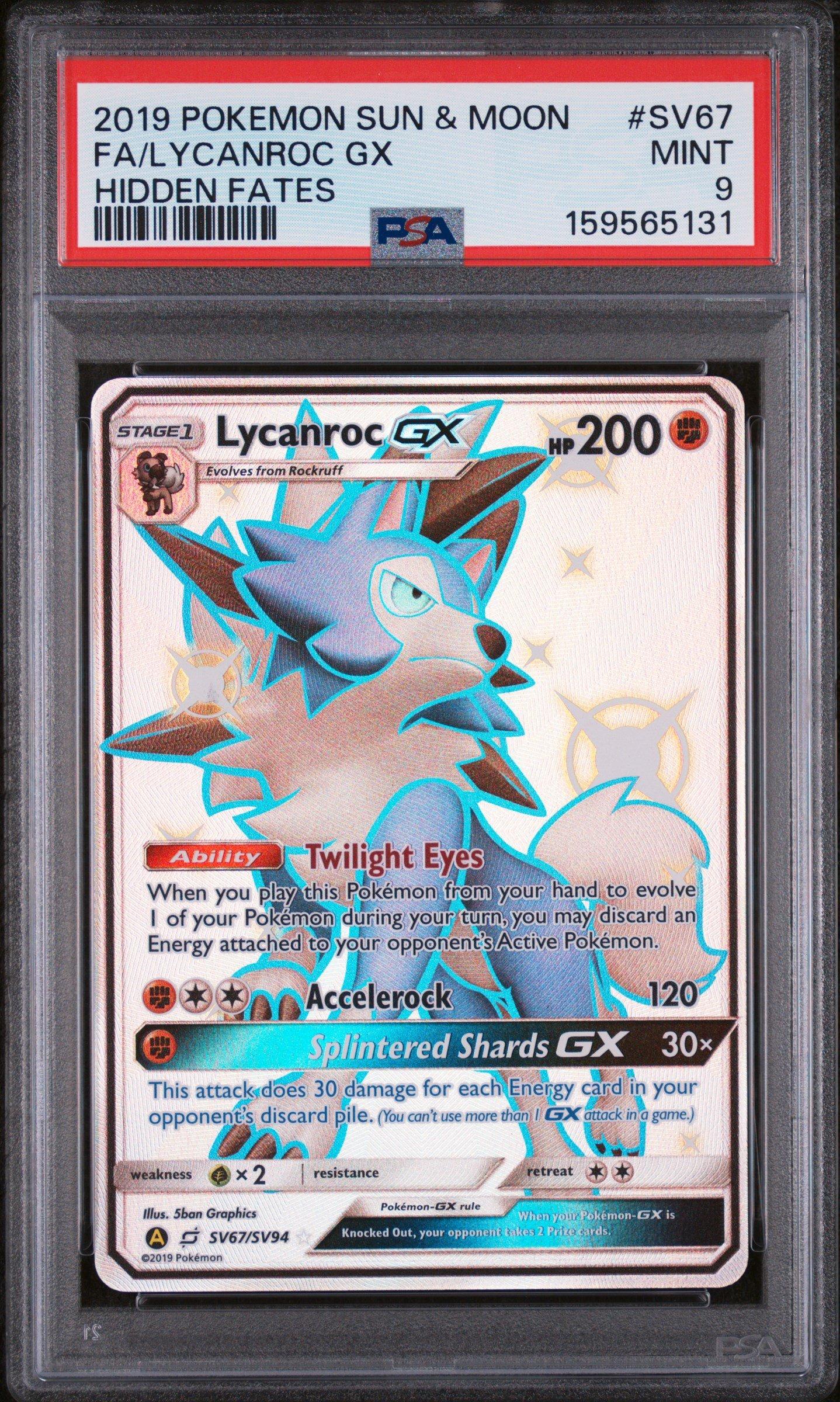 lycanroc gx pokemon card Amazon.com: Pokemon - Lycanroc GX - 82/181 - Sun Moon