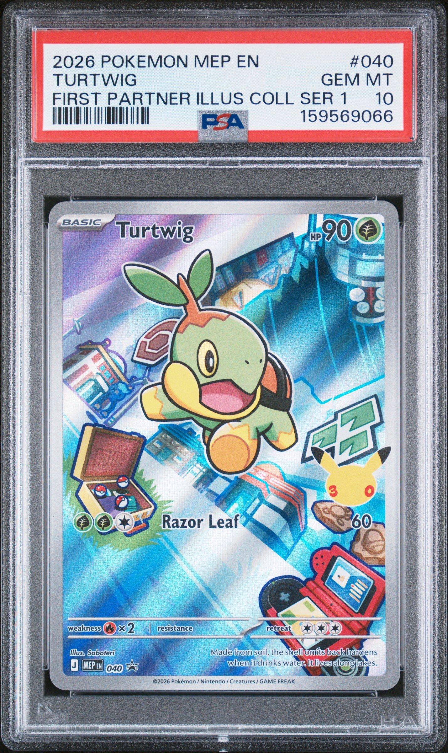 1998 Pokemon Japanese Nivi City Gym Deck 112 Brock's Rhydon-holo