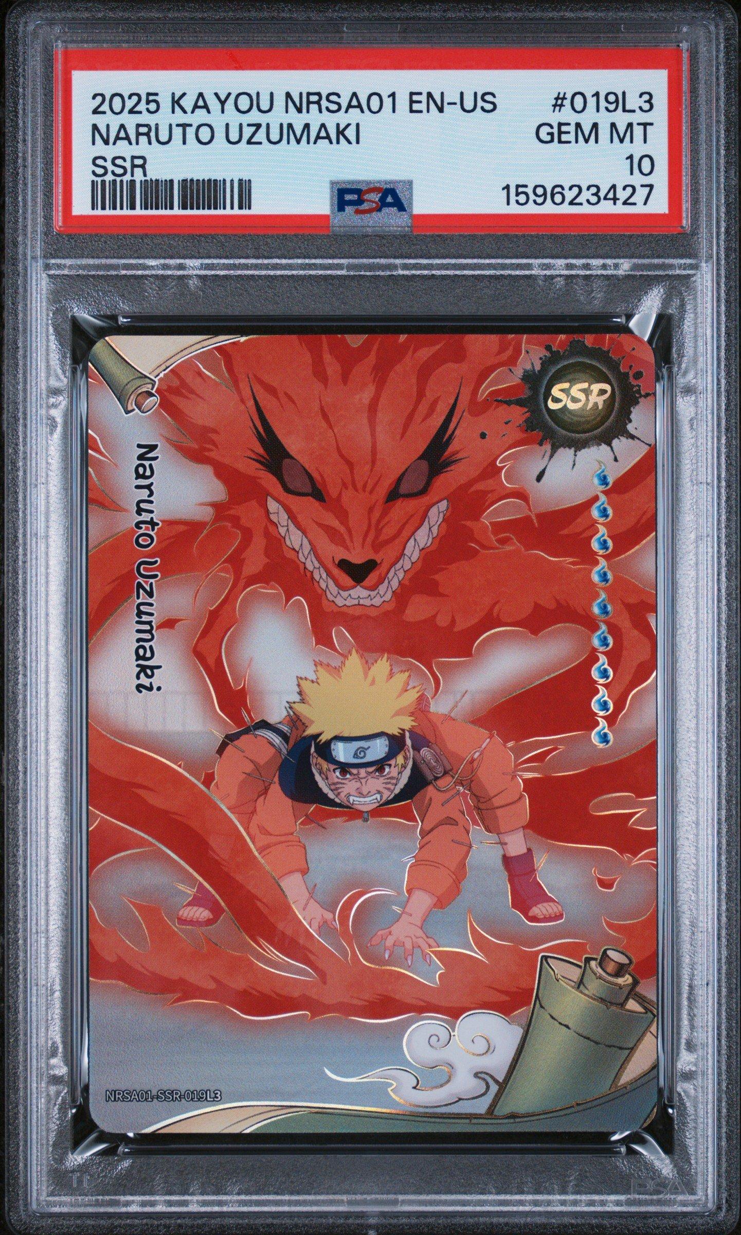 2025 Kayou Naruto Smriti Collectible Card Nrsa-chapter Jin English