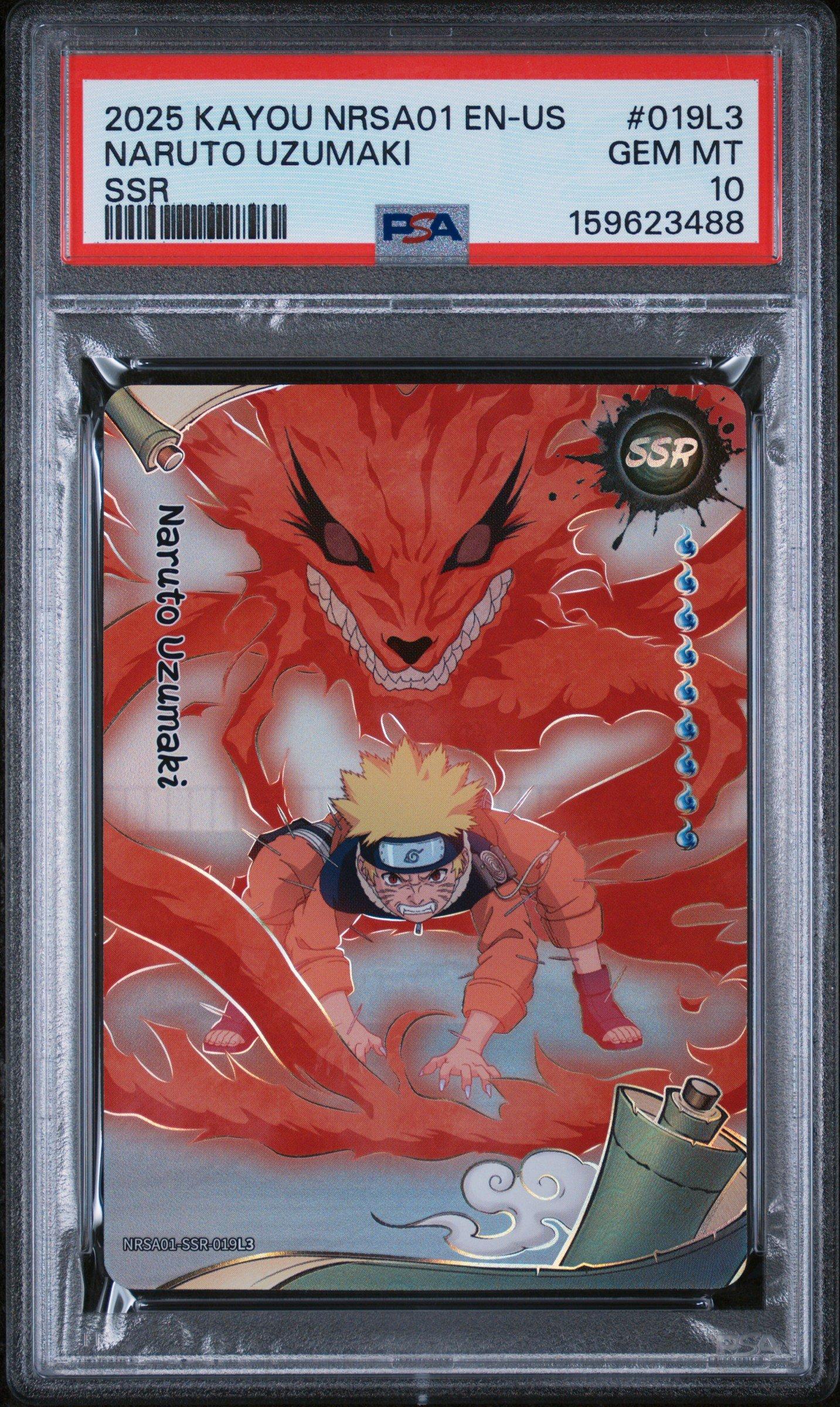 2025 Kayou Naruto Smriti Collectible Card Nrsa01-heaven Scroll