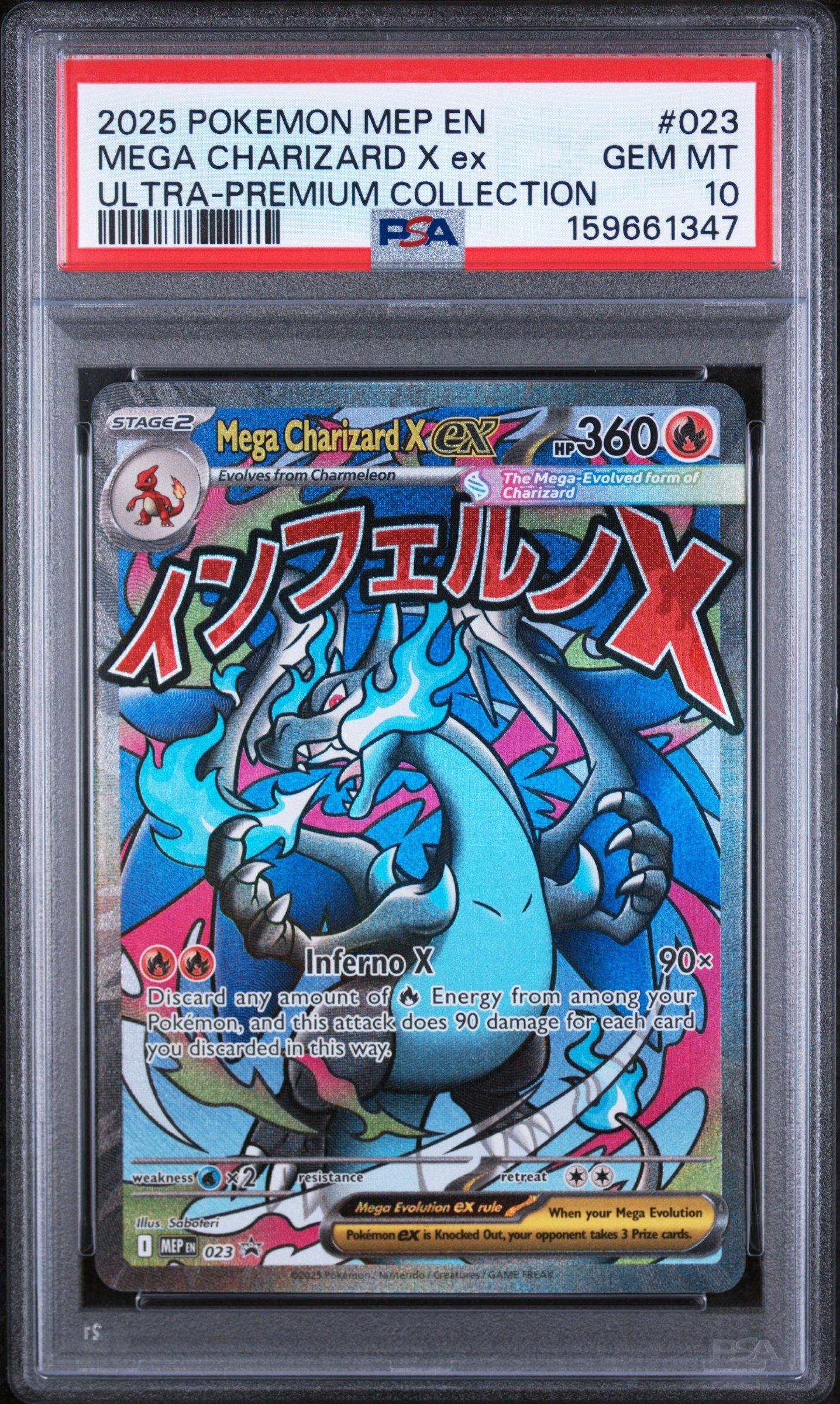 2026 Pokemon Asc En-ascended Heroes 022 Mega Charizard Y Ex PSA 10