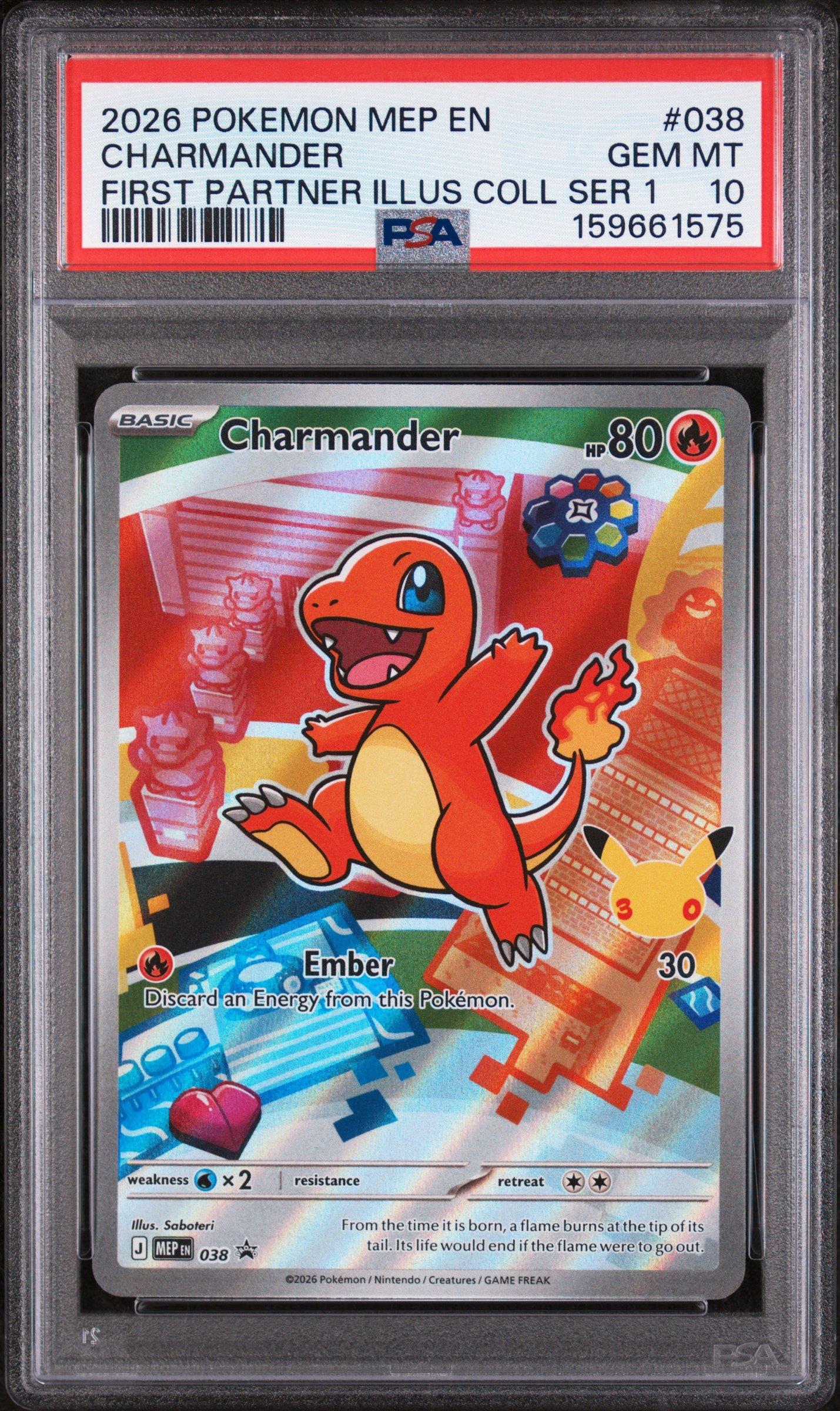 psa 1 card pokemon Charizard 1999 Pokmon TCG 1st Edition Holo #4 - OS This specially curated pack is a treasure trove for collectors and enthusiasts alike 2026 Pokemon Mep En-me Black
