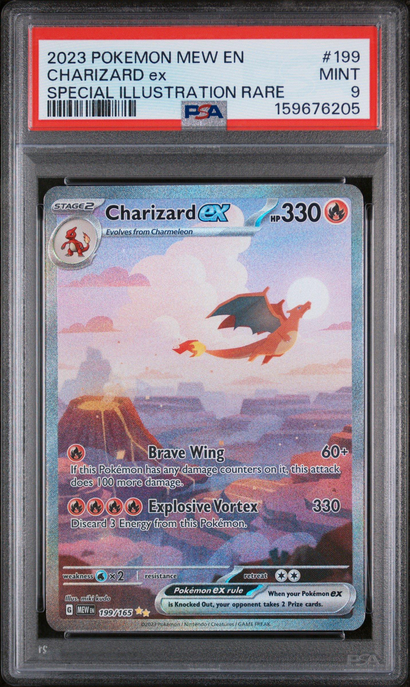 2023 Pokemon Mew En-151 199 Charizard Ex Special Illustration Rare
