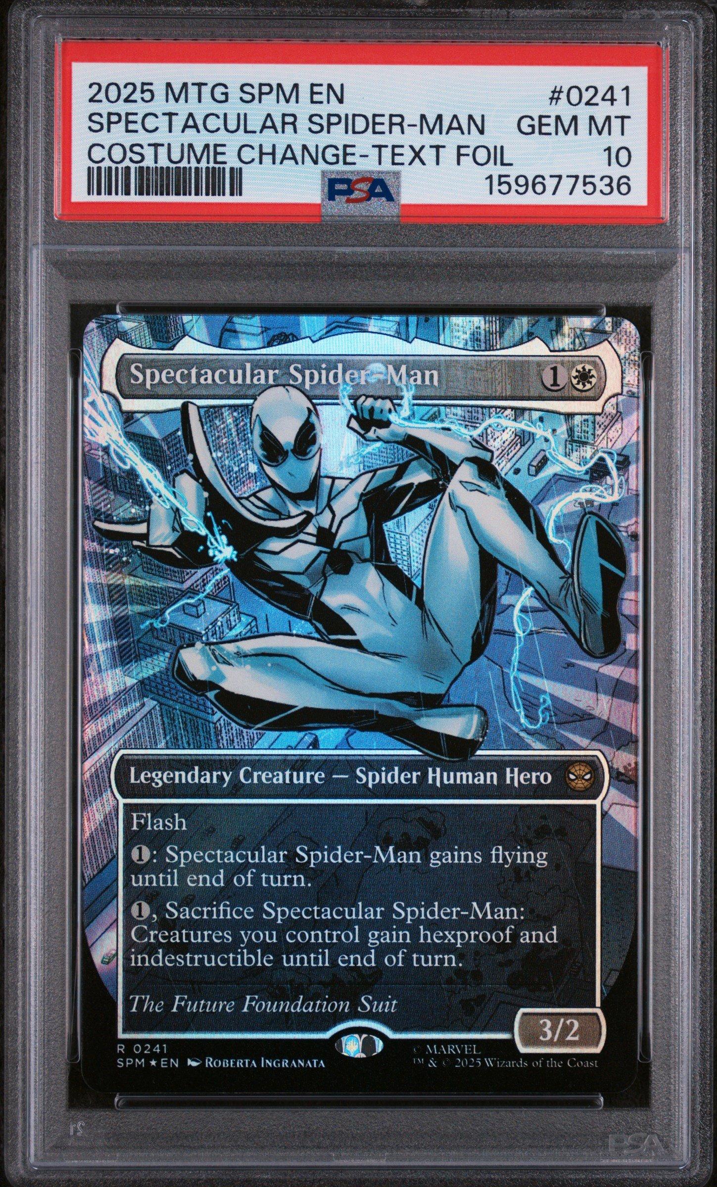 2025 Magic The Gathering Marvel's Spider-man 0241 Spectacular