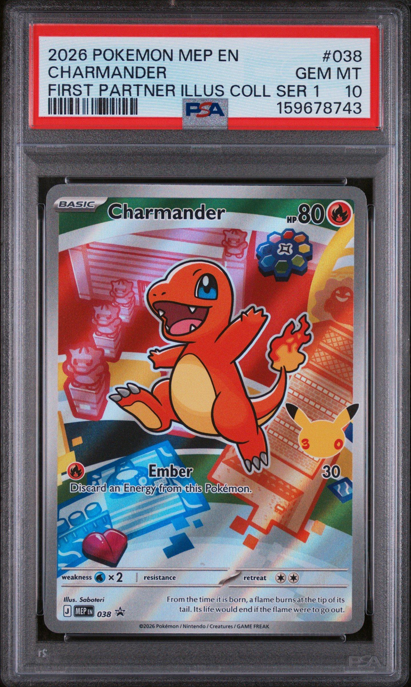 graded charmander card Pokemon TCG Card: 1999 1st Edition #46 English PSA 8 – Vancity CJ Trading Cards 2026 Pokemon Mep En-me Black