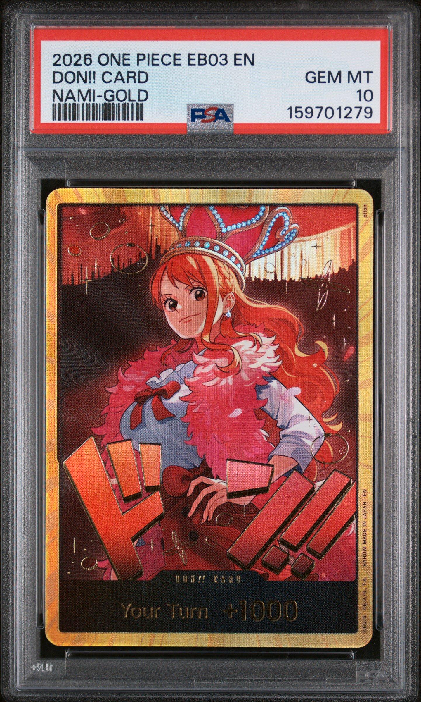 2026 One Piece Eb03-extra Booster -one Piece Heroines Edition- Don