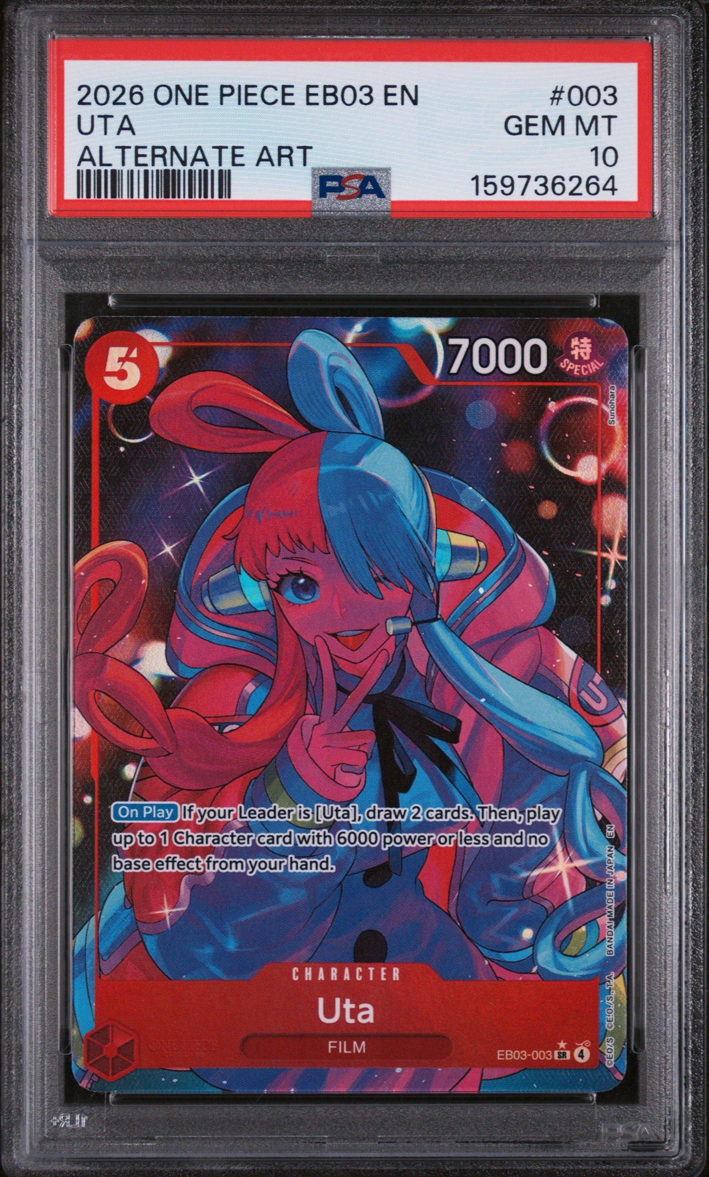 2026 One Piece Eb03-extra Booster -one Piece Heroines Edition- 003