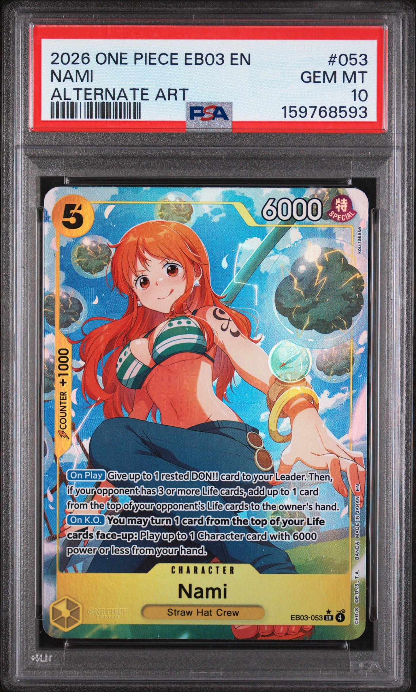 2026 One Piece Eb03-extra Booster -one Piece Heroines Edition- 053