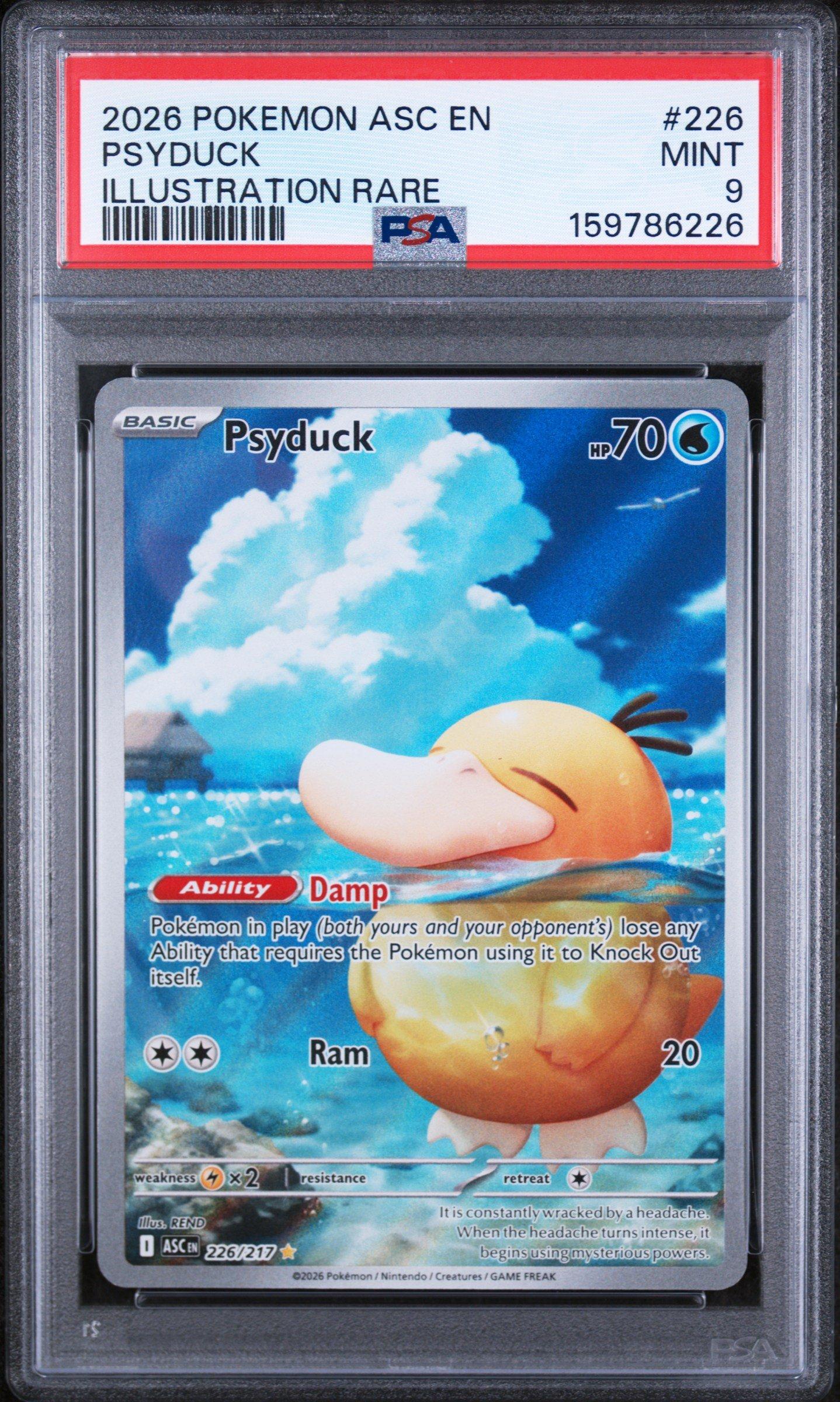 ARS AU 真贋鑑定】英語版コダック Psyduck 53/62 Psyduck #226 Prices