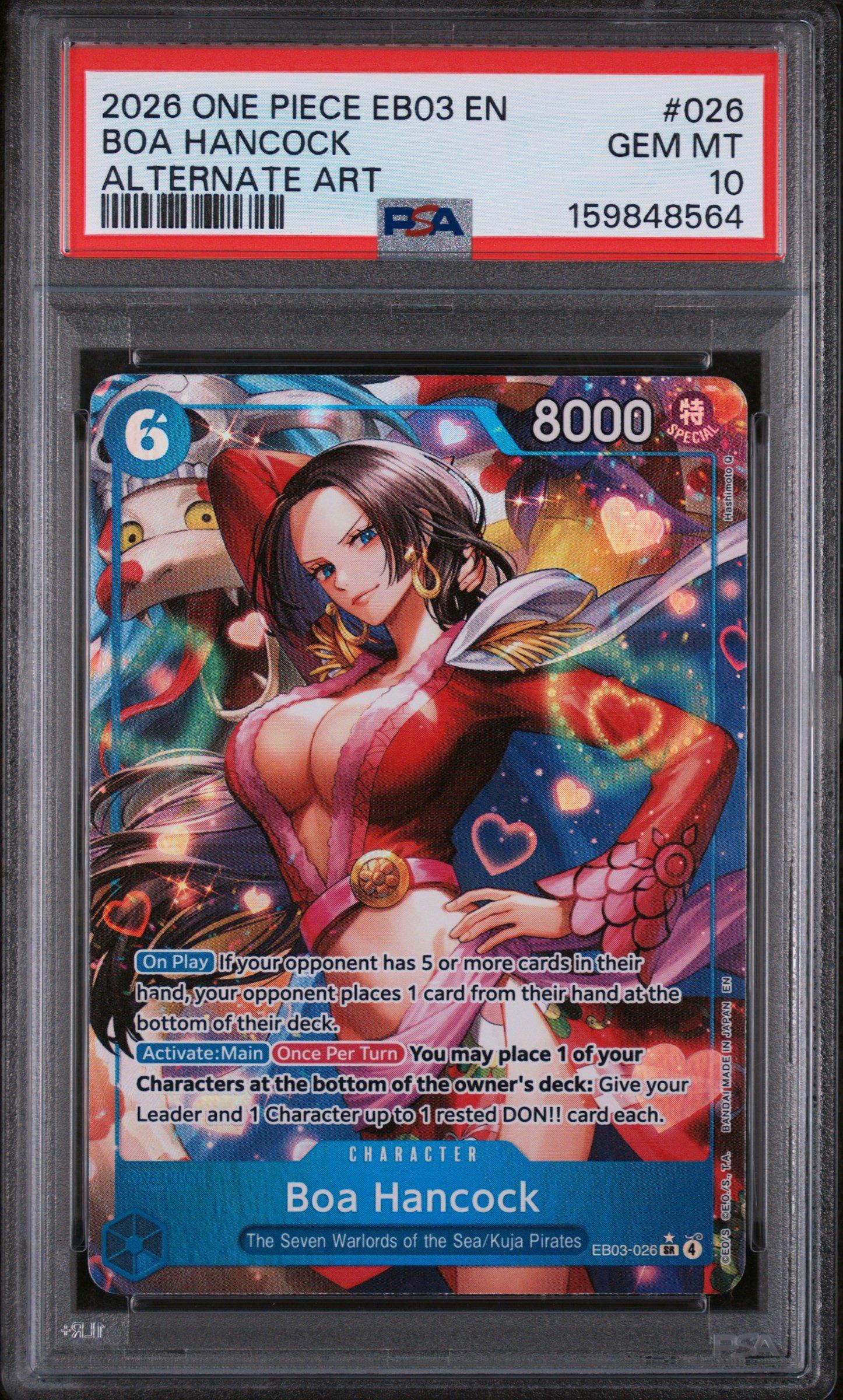 2026 One Piece Eb03-extra Booster -one Piece Heroines Edition- 026