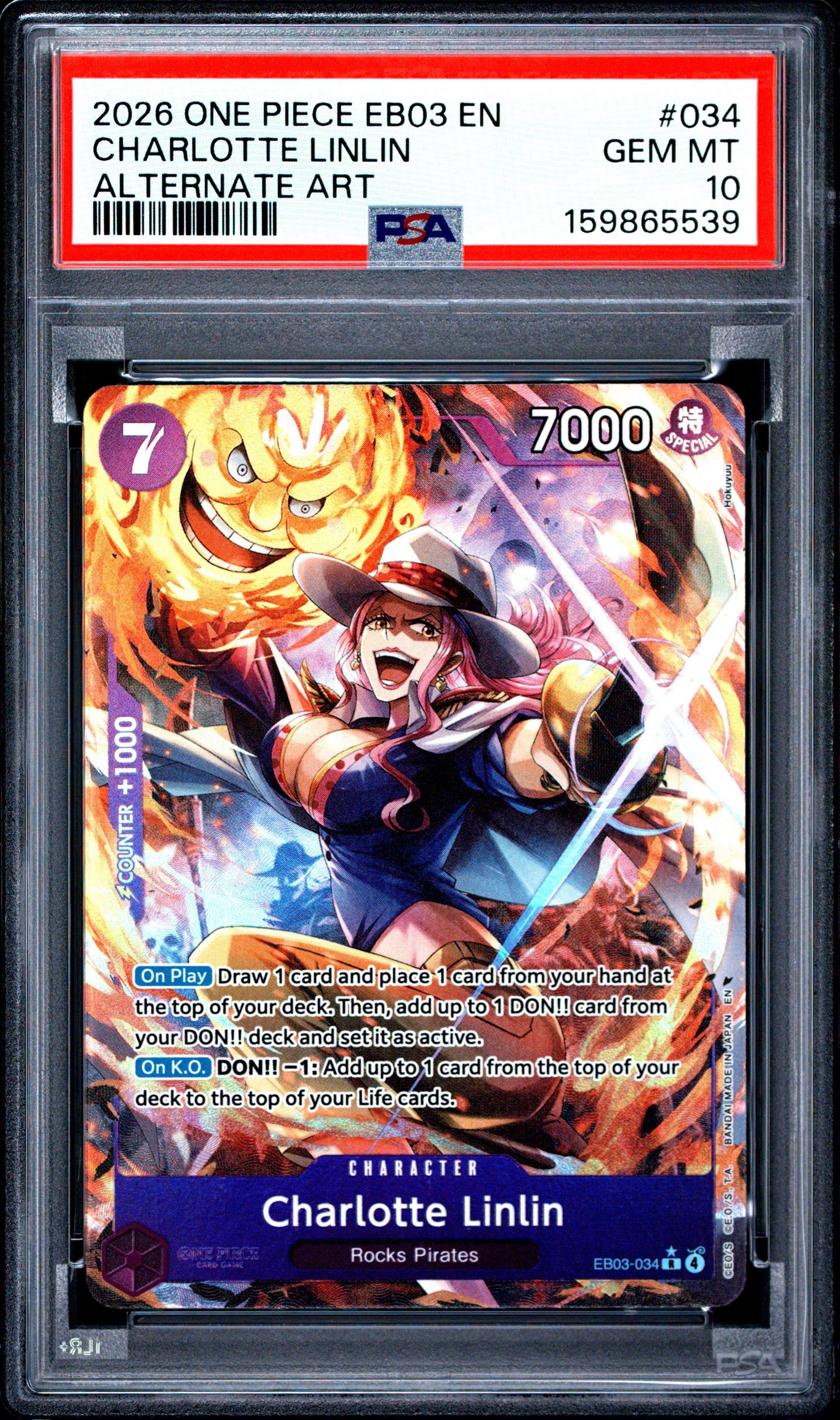 2026 One Piece Eb03-extra Booster -one Piece Heroines Edition- 034