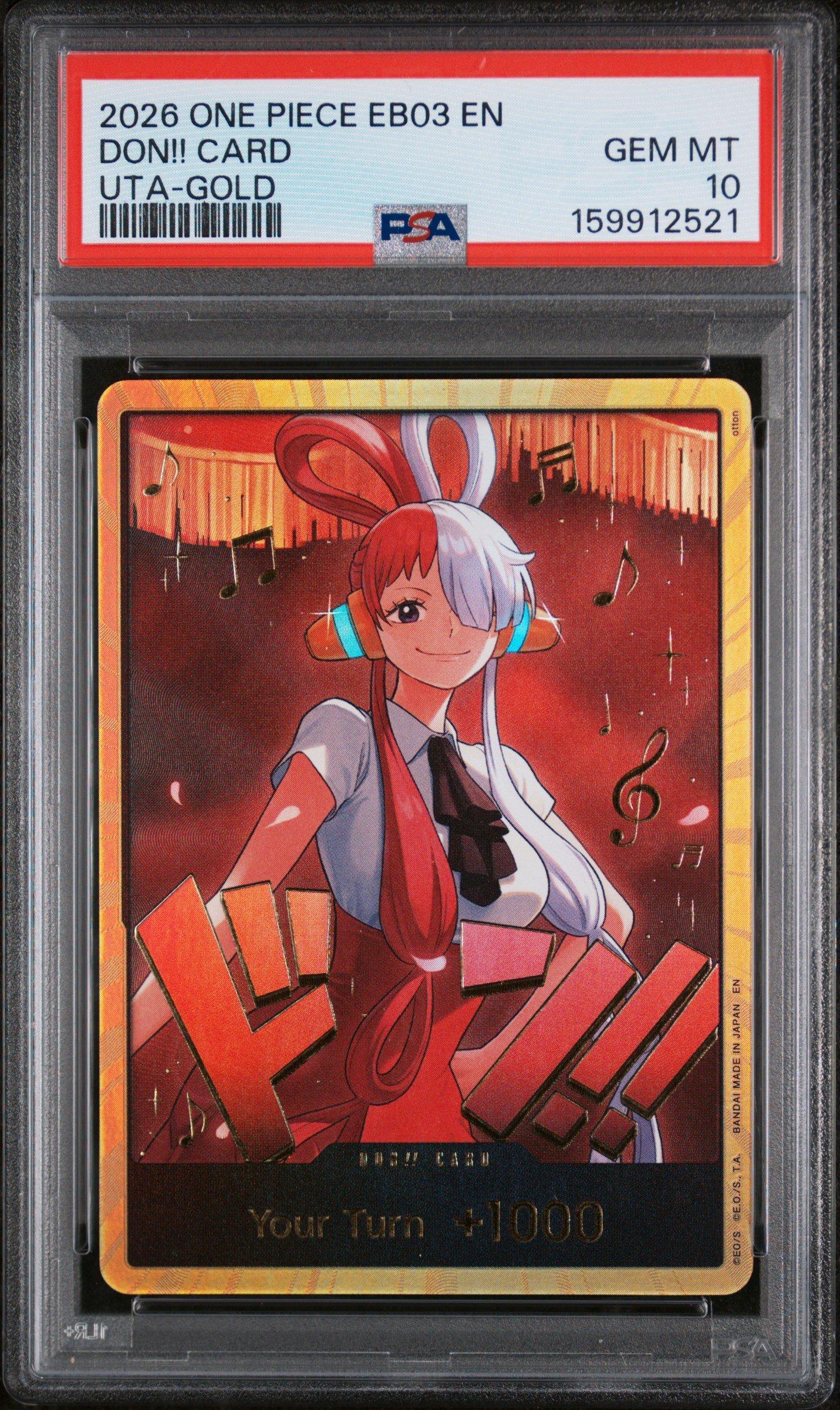 2026 One Piece Eb03-extra Booster -one Piece Heroines Edition- Don