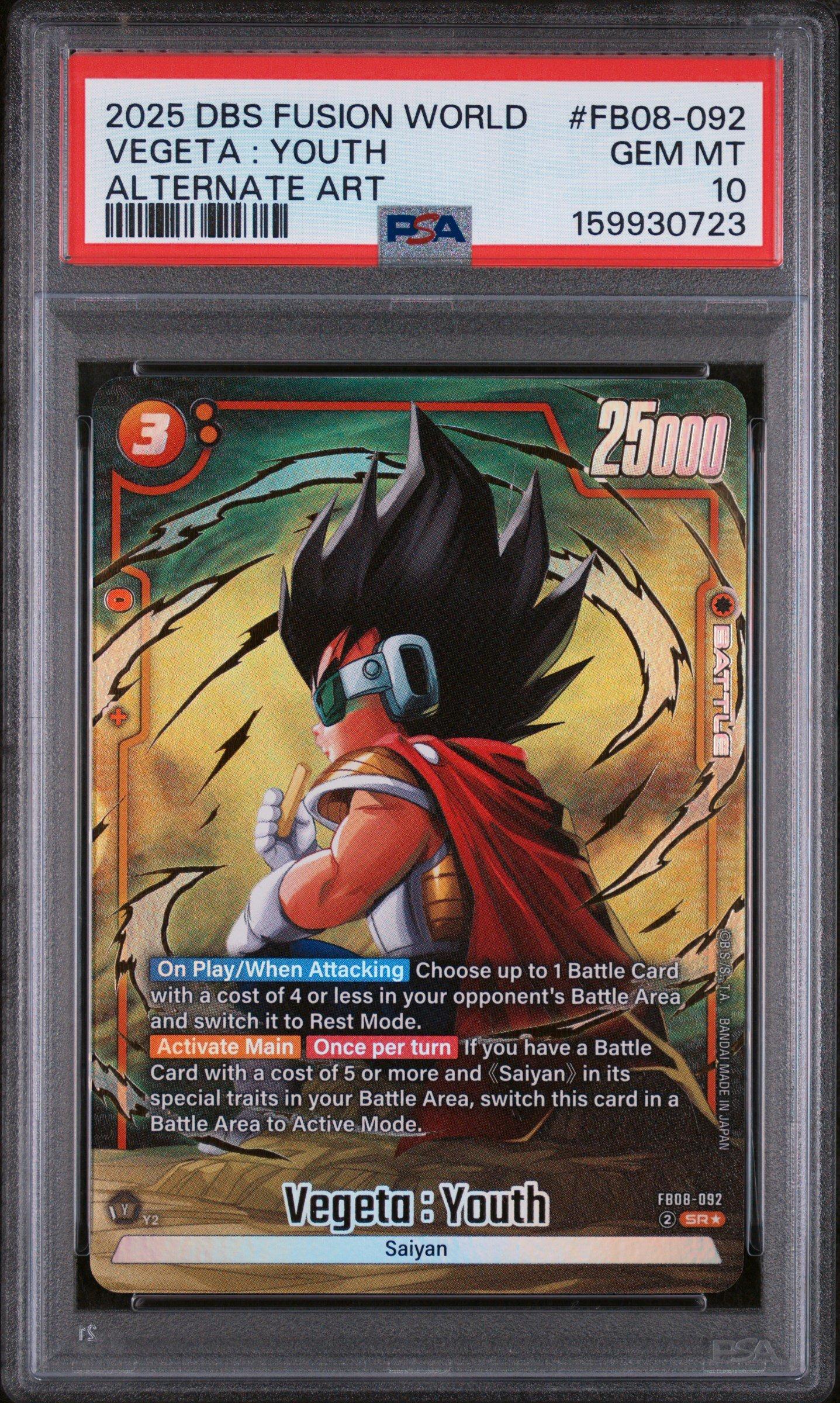 2025 Dragon Ball Super Card Game Fusion World Saiyan's Pride Fb08