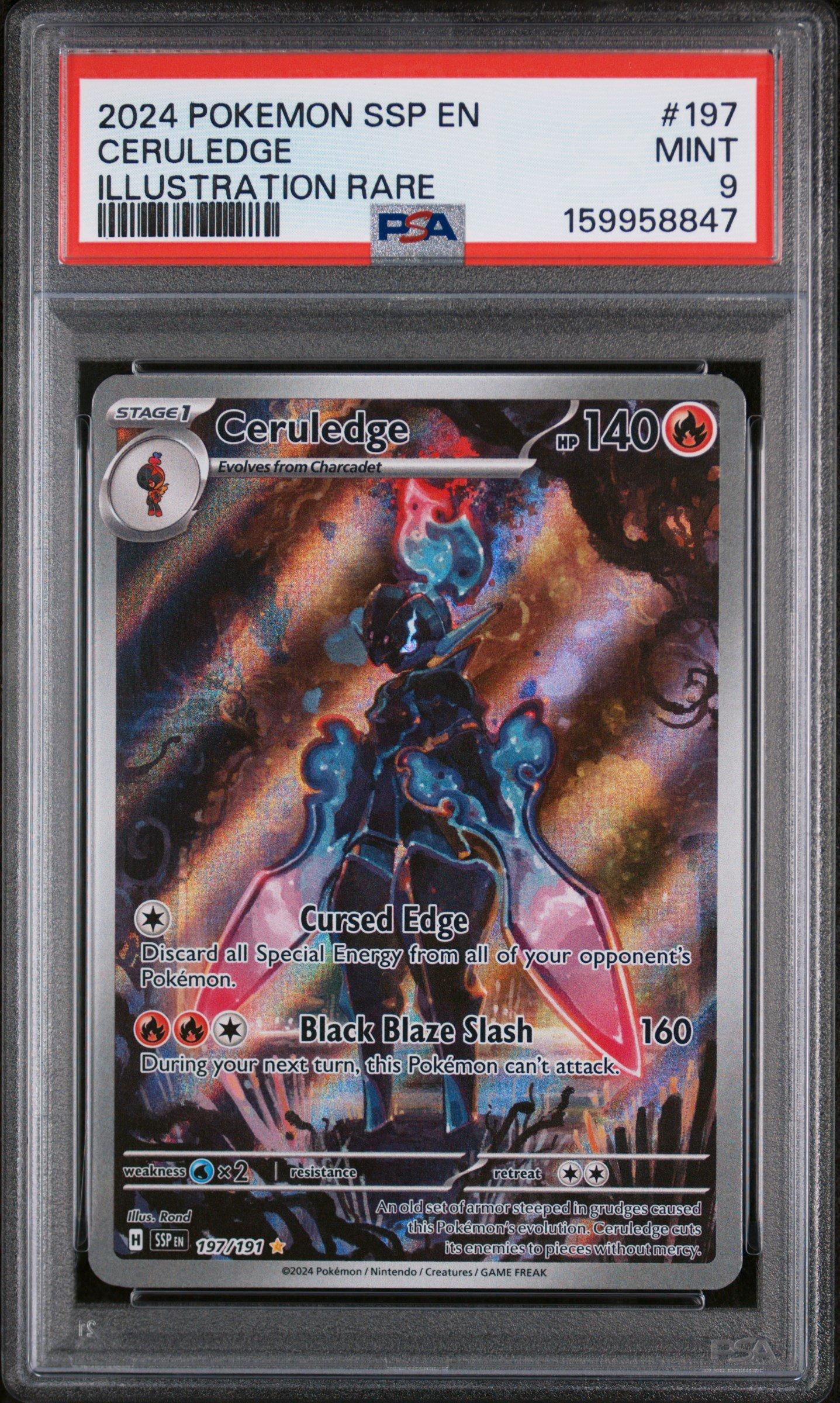 ceruledge pokemon card Ceruledge [AR] 109/106 SV8 Super Electric Breaker Pokemon Card Japanese