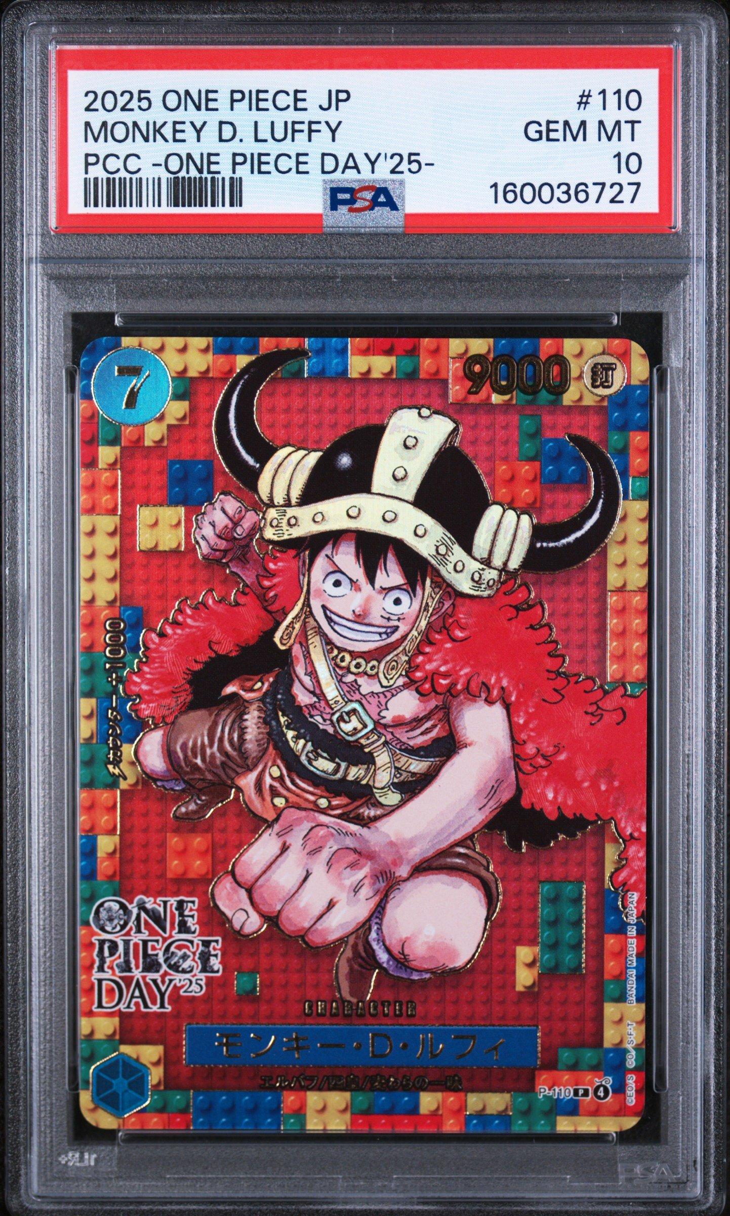 2025 One Piece Japanese Premium Card Collection -one Piece Day'25