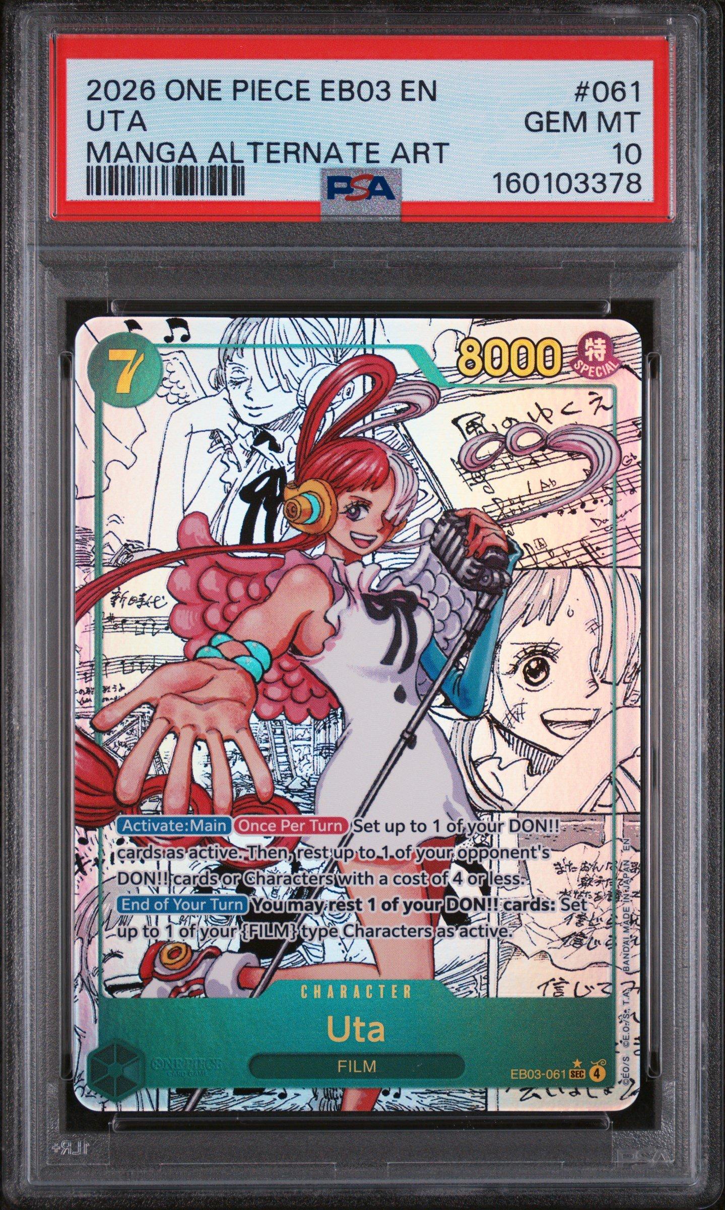 2026 One Piece Eb03-extra Booster -one Piece Heroines Edition- 061