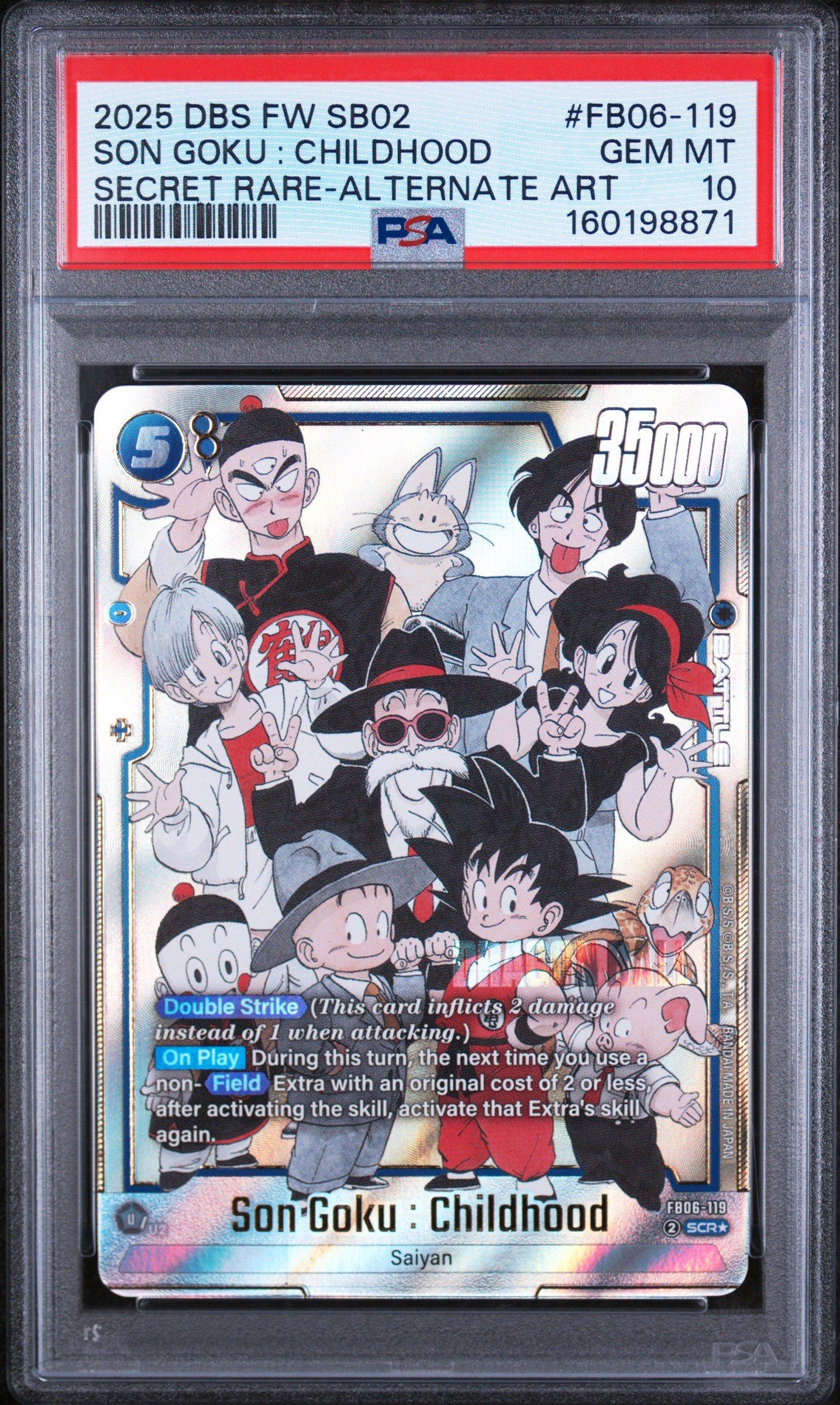 2025 Dragon Ball Super Card Game Fusion World Manga Booster 02