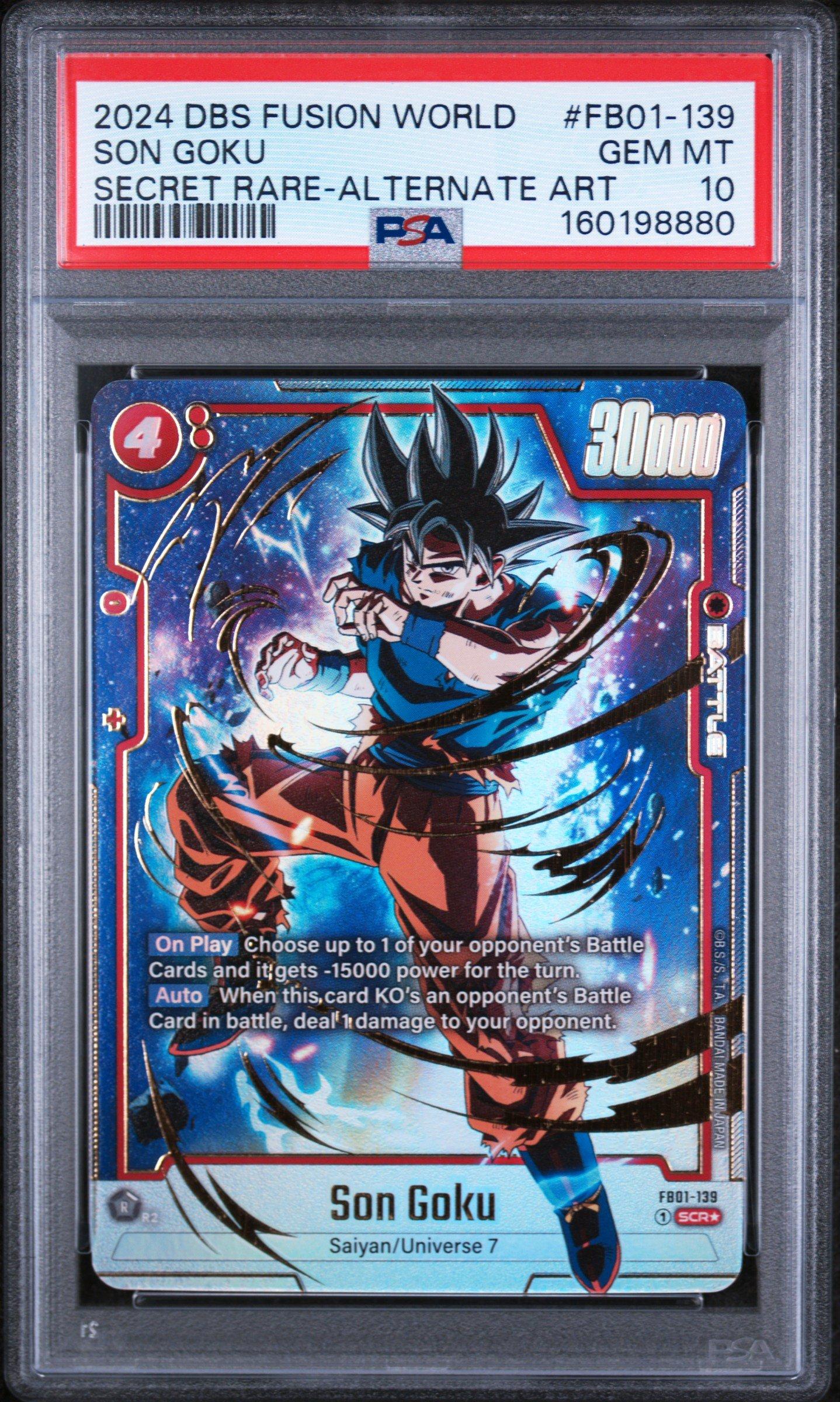ドラゴンボールカード 2024 DBS FSN WORLD JP #FB01-139 SON GOKU 2024 Dragon Ball Super Card Game Fusion World Awakened Pulse Fb01
