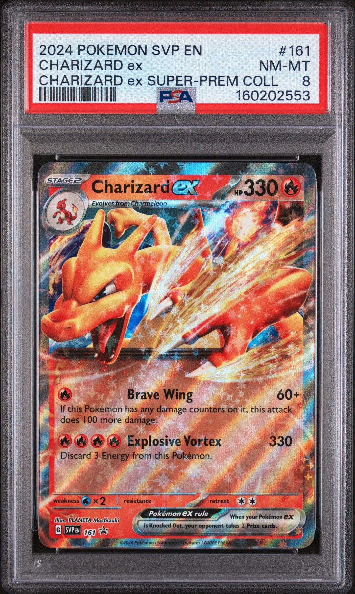 2024 Pokemon Svp En-sv Black Star Promo 161 Charizard Ex Charizard