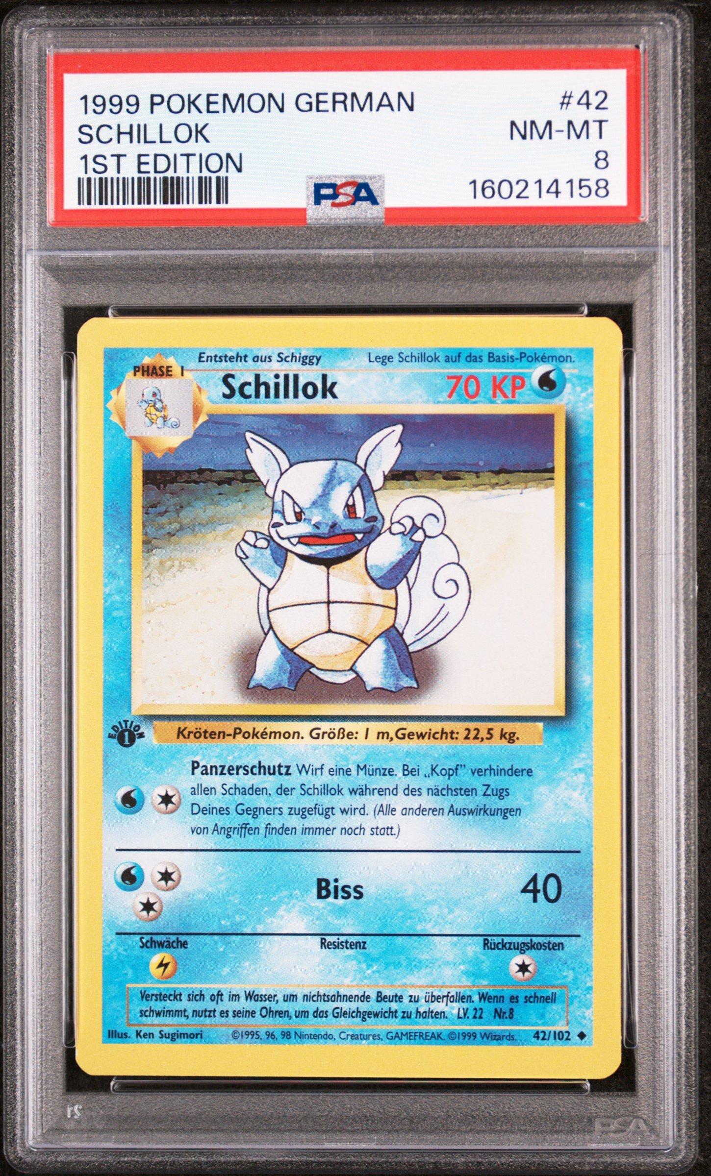 german first edition pokemon cards 1999 4/102 1st Holo Glurak/charizard Card 2000 Pokemon German Rocket 1st