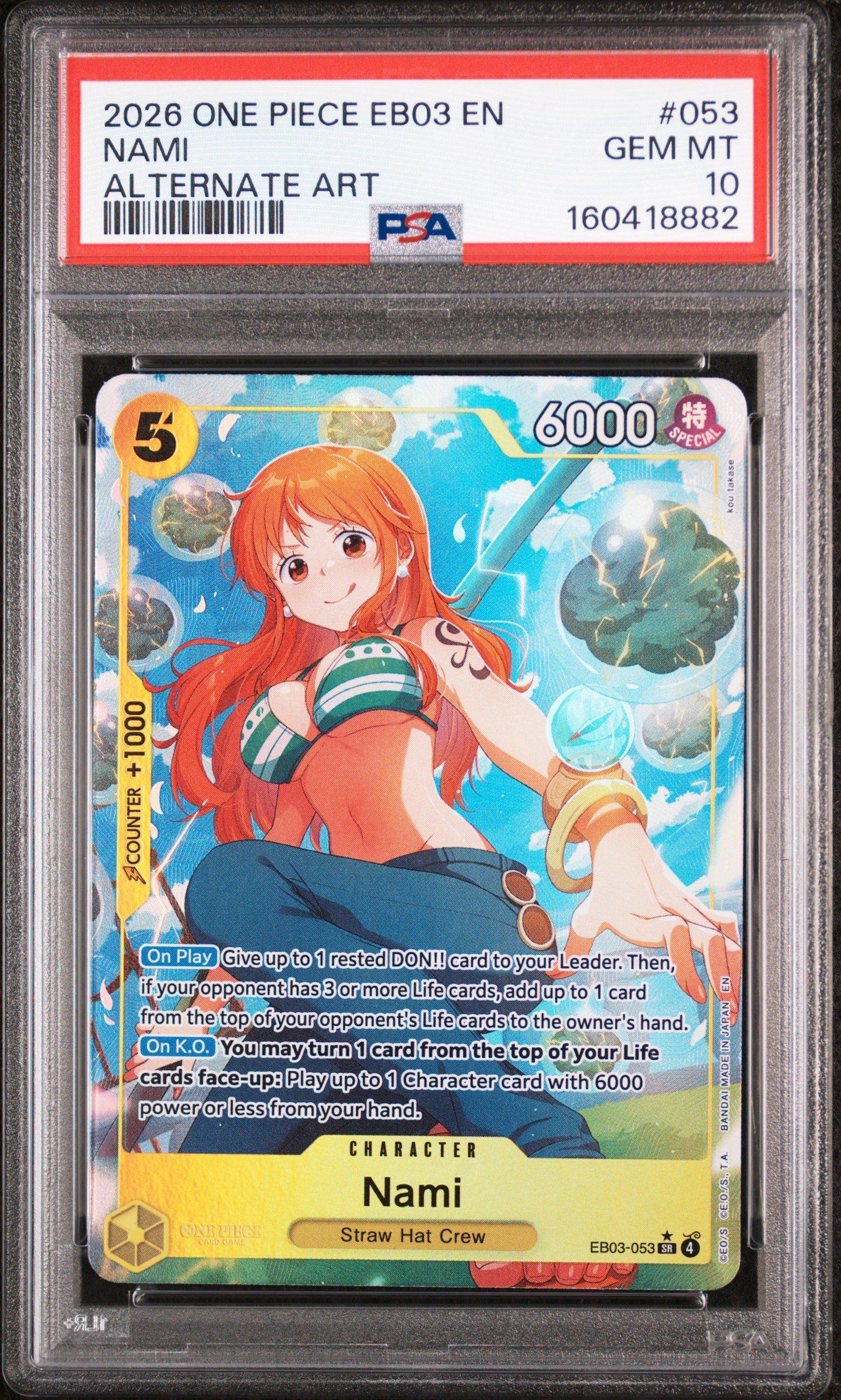 2026 One Piece Eb03-extra Booster -one Piece Heroines Edition- 053